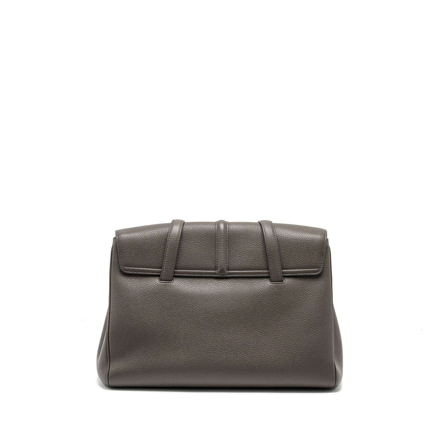 Celine Medium Soft 16 Purse Grained Calfskin grey