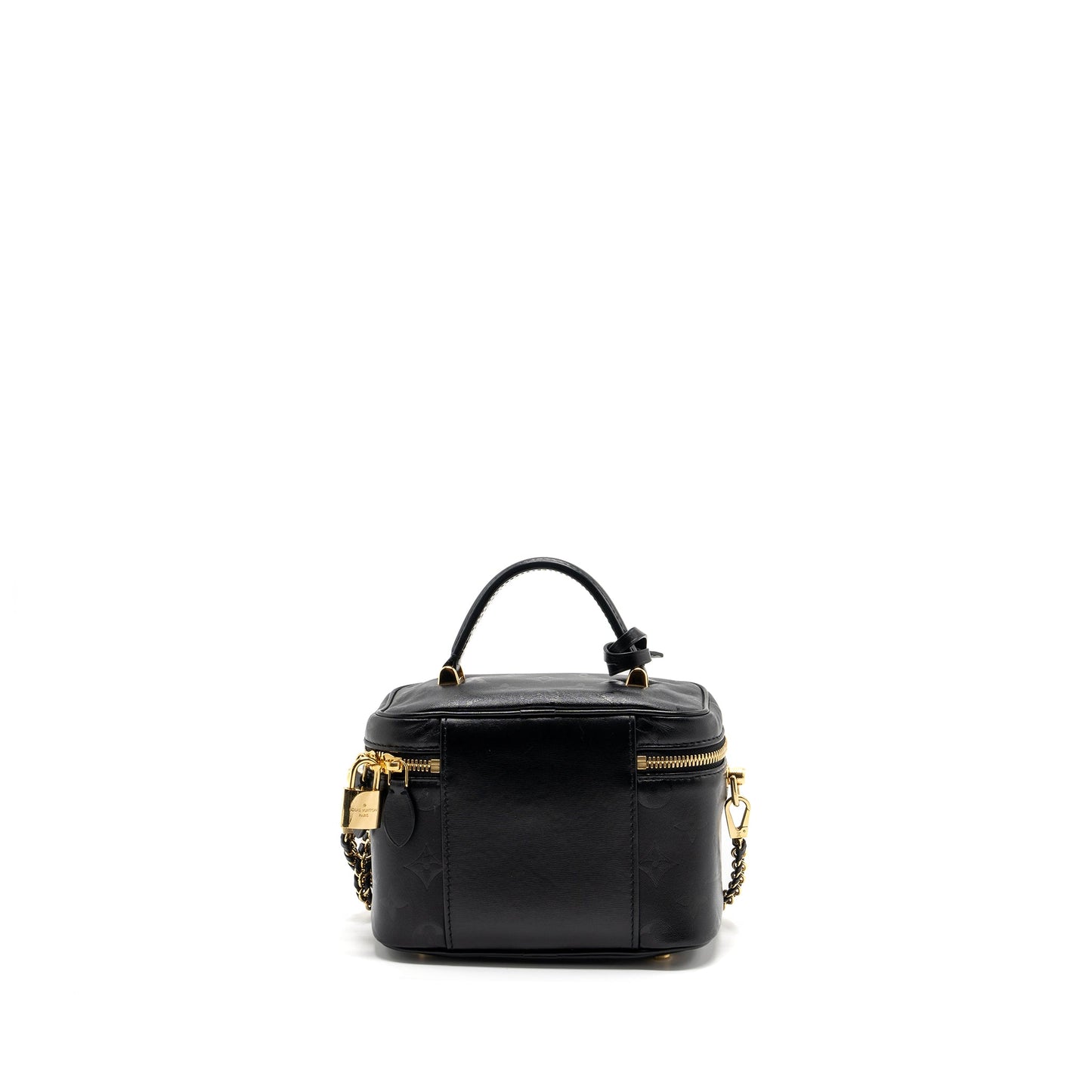 Louis Vuitton Vanity Monogram Lambskin Black