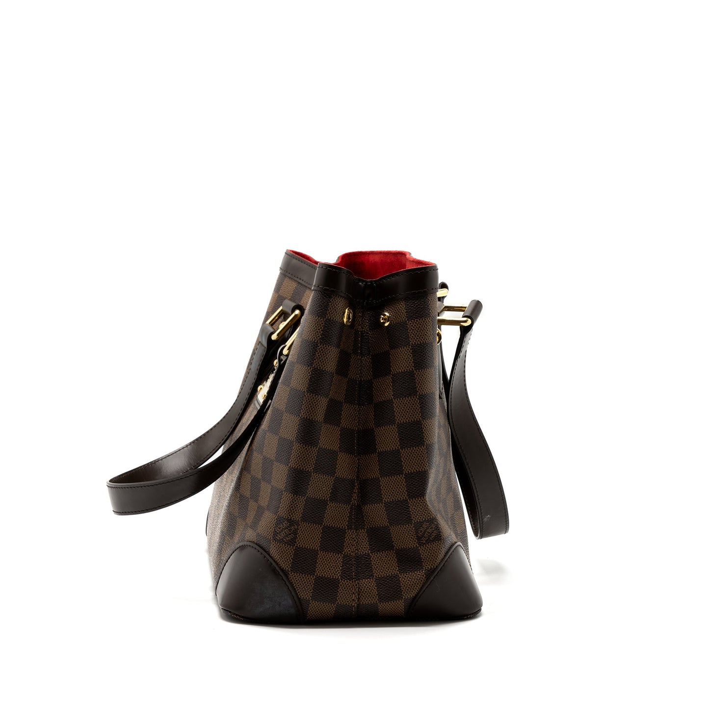 Louis Vuitton Hamstead Tote Purse Damier Ebene