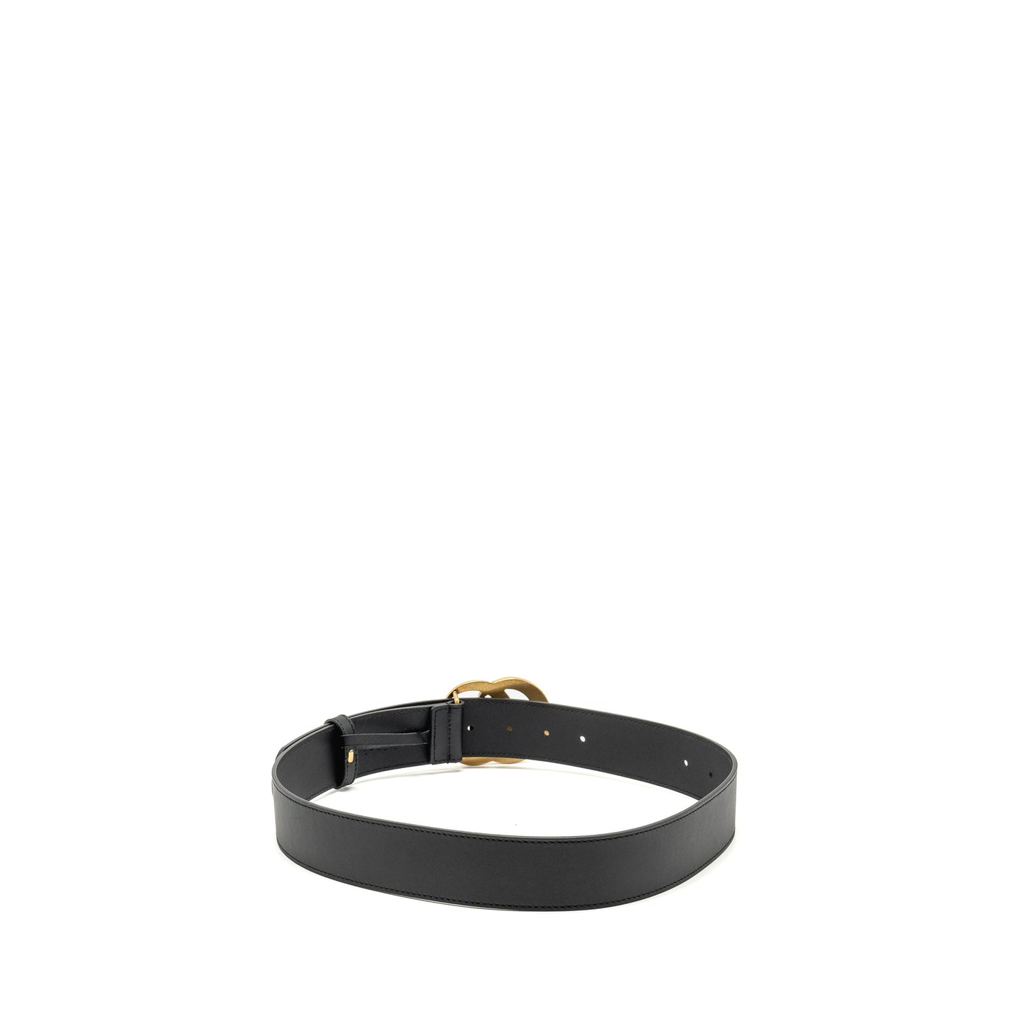 Gucci Size 85 4cm Wide Marmont Leather Belt