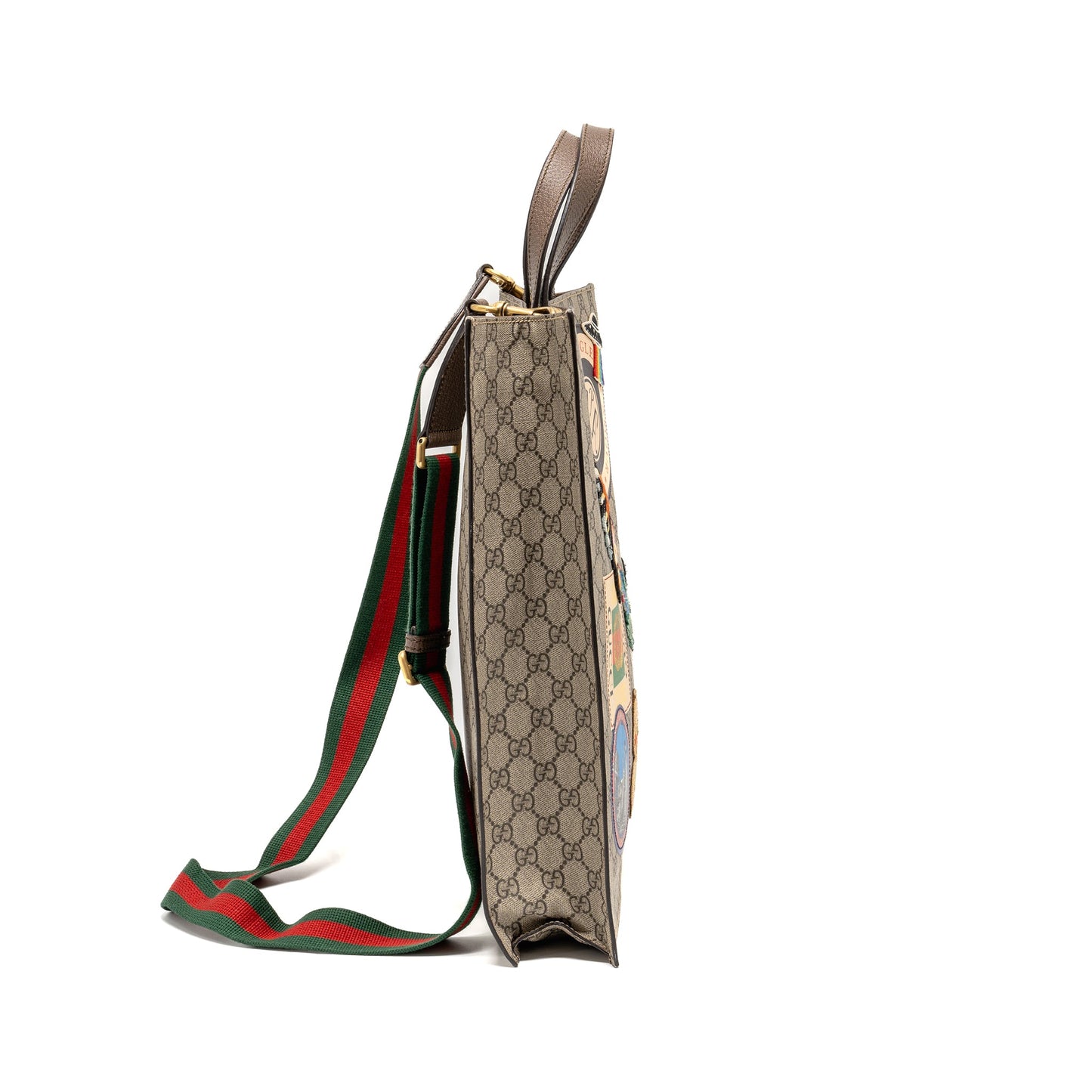 Gucci Soft Tote Purse Supreme Canvas