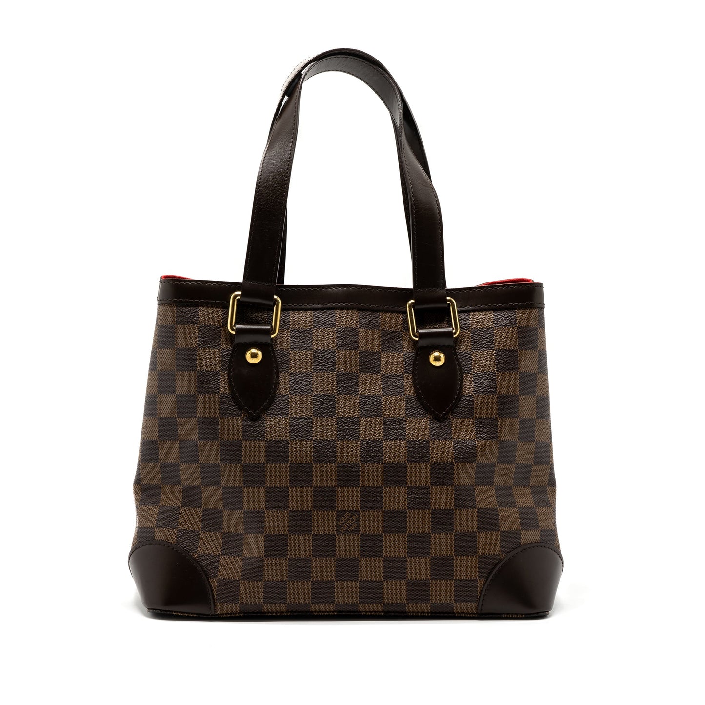 Louis Vuitton Hamstead Tote Purse Damier Ebene