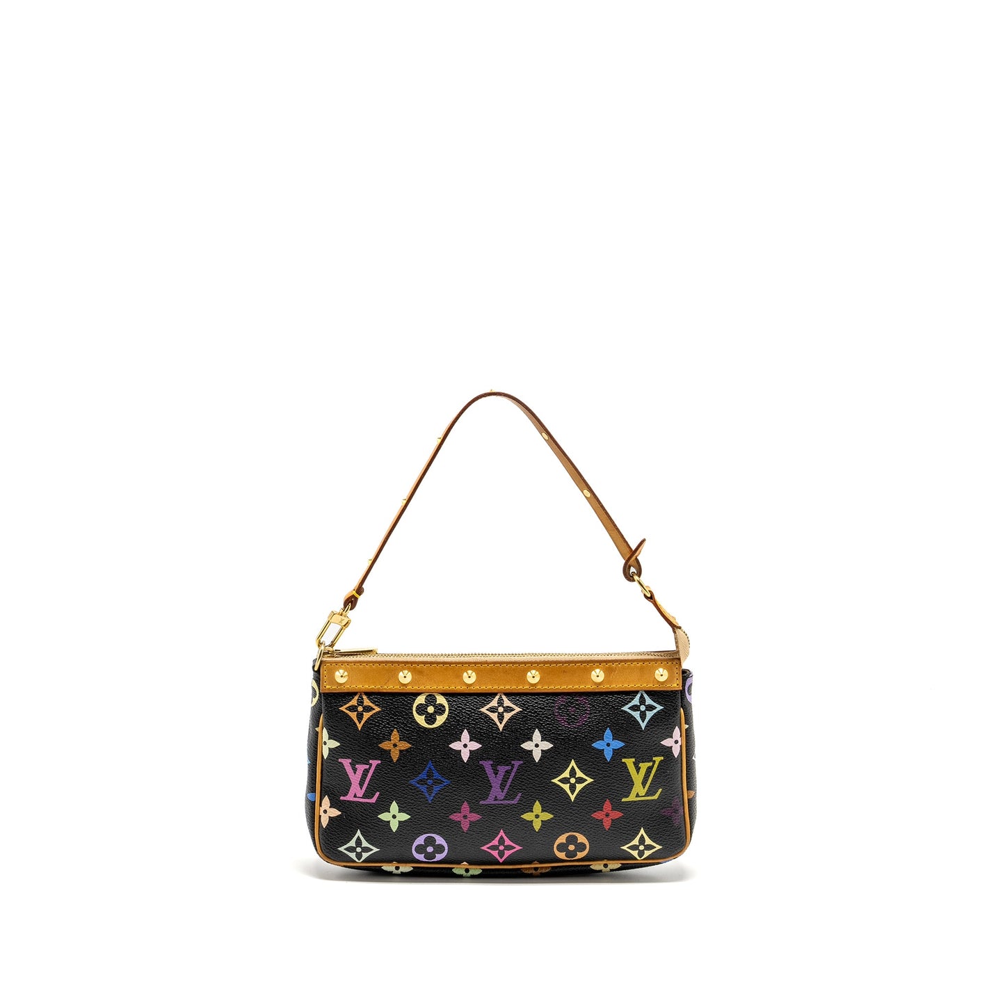 Louis Vuitton Pochette Accessories canvas black multicolour
