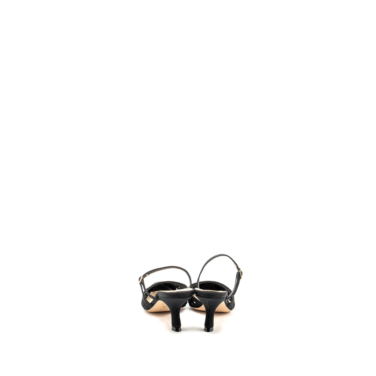Size 35.5 Capture Mule Sandals Cannage Black