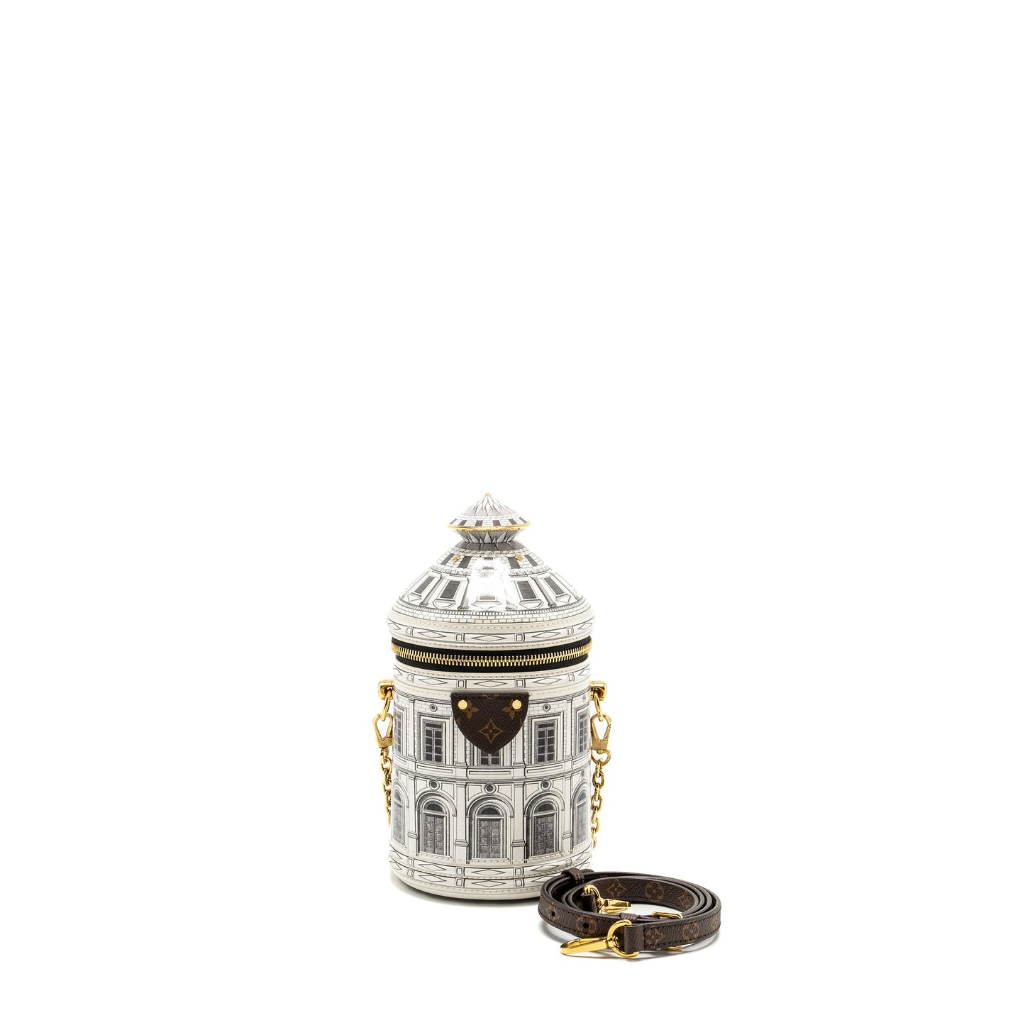 Louis Vuitton x Fornasetti Cannes 2021 Limited Edition Calfskin/Monogram Canvas