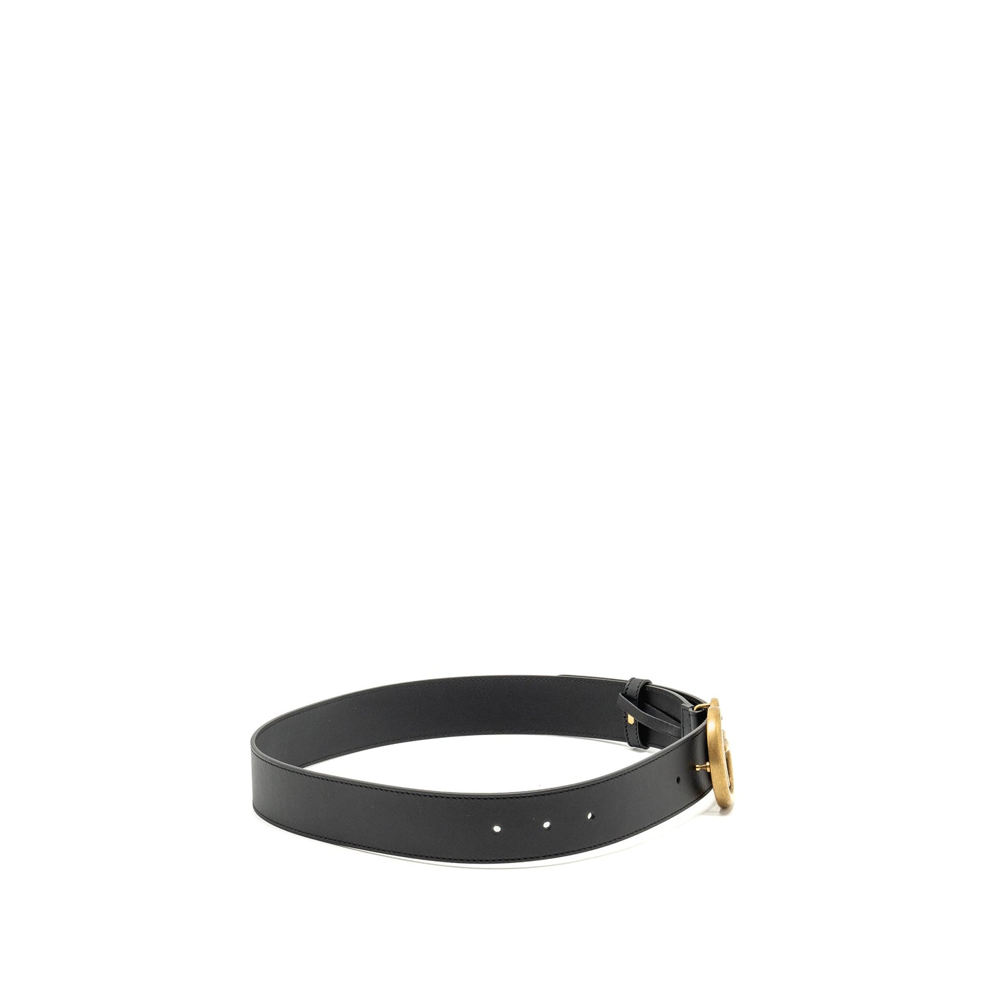 Gucci Size 85 4cm Wide Marmont Leather Belt