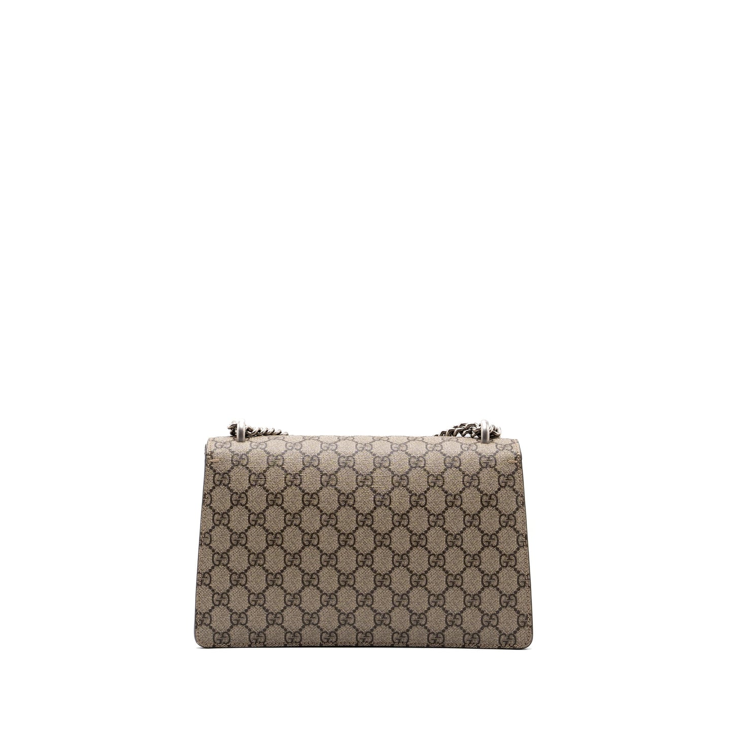 Gucci Dionysus small Supreme canvas/taupe suede Beige