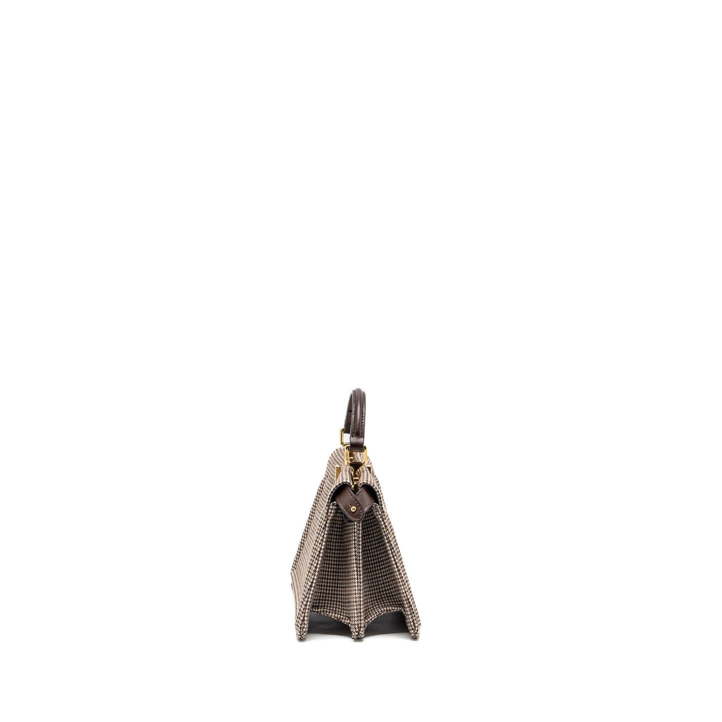 Fendi Peekaboo Iseeu Petite Mini fabric brown multicolour