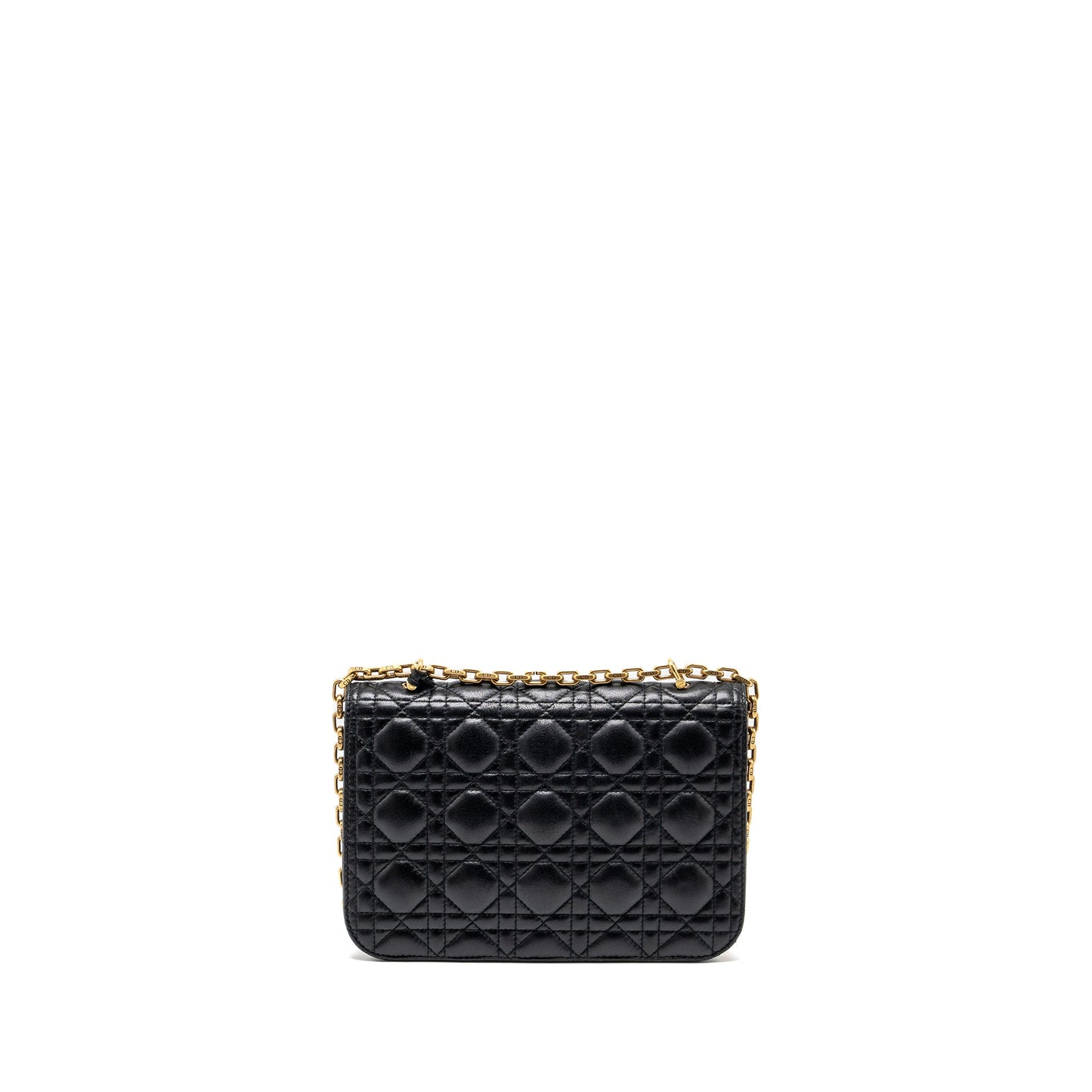 Dior Addict Flap Purse lambskin black