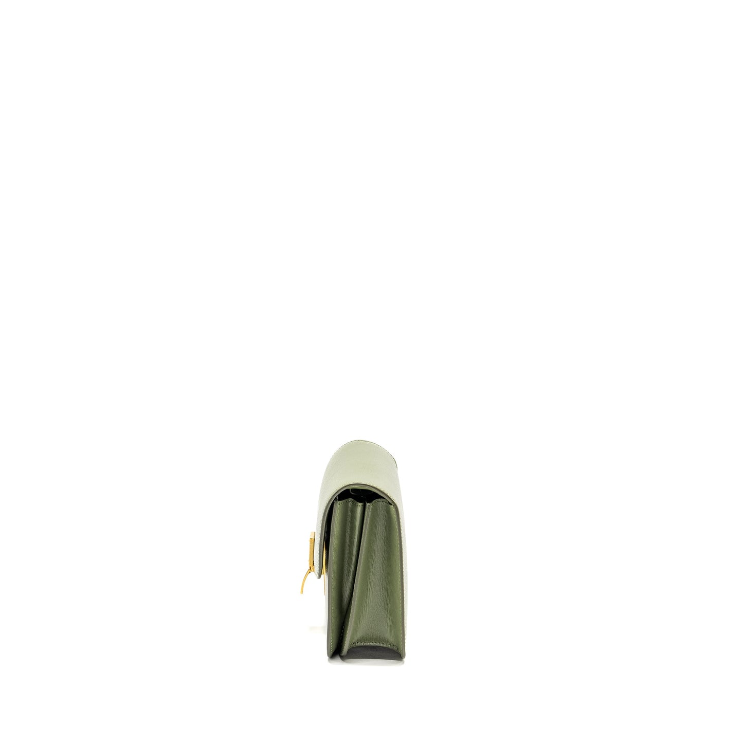 Celine Teen classic box Purse calfskin green