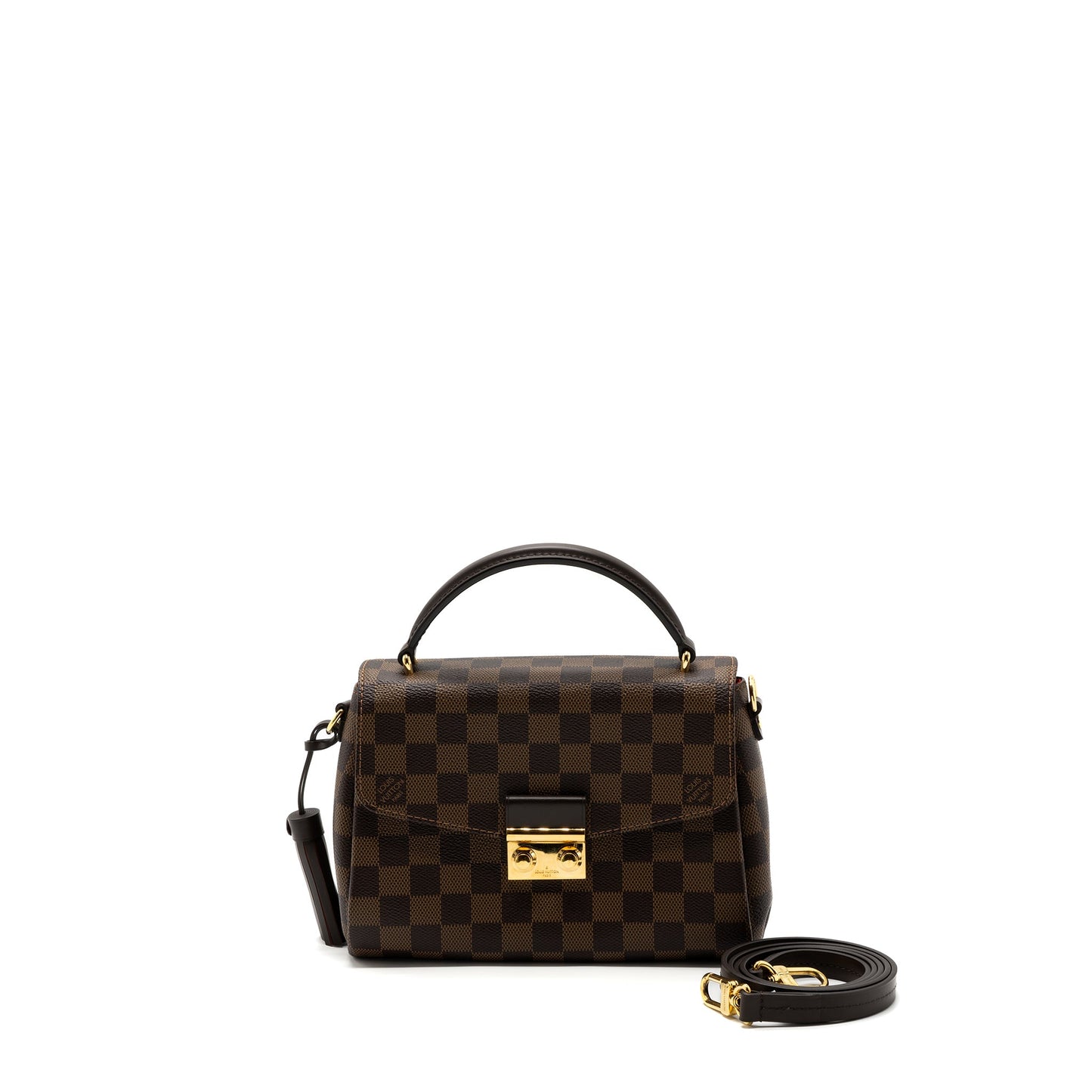 Louis Vuitton croisette damier ebene Canvas