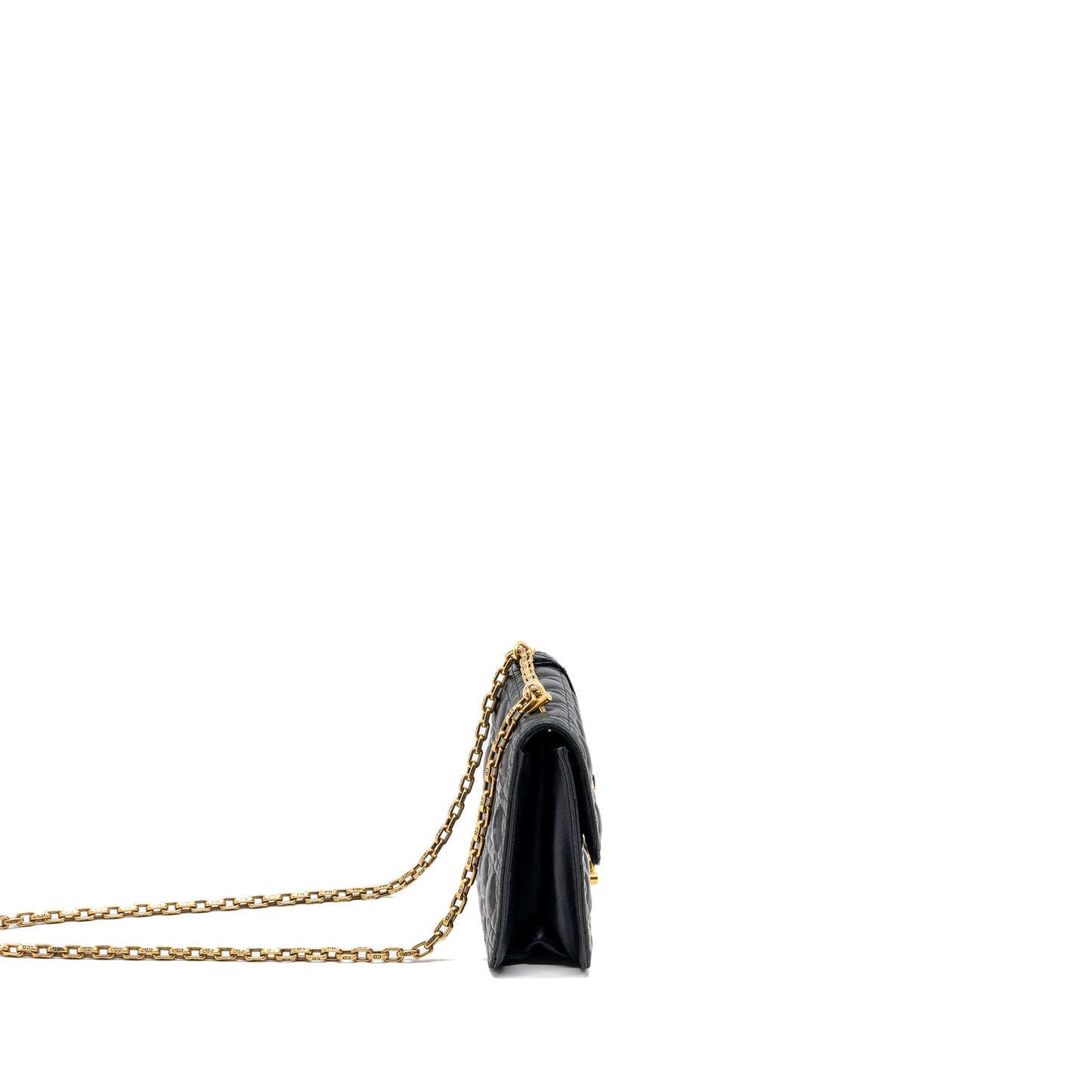 Dior Addict Flap Purse lambskin black
