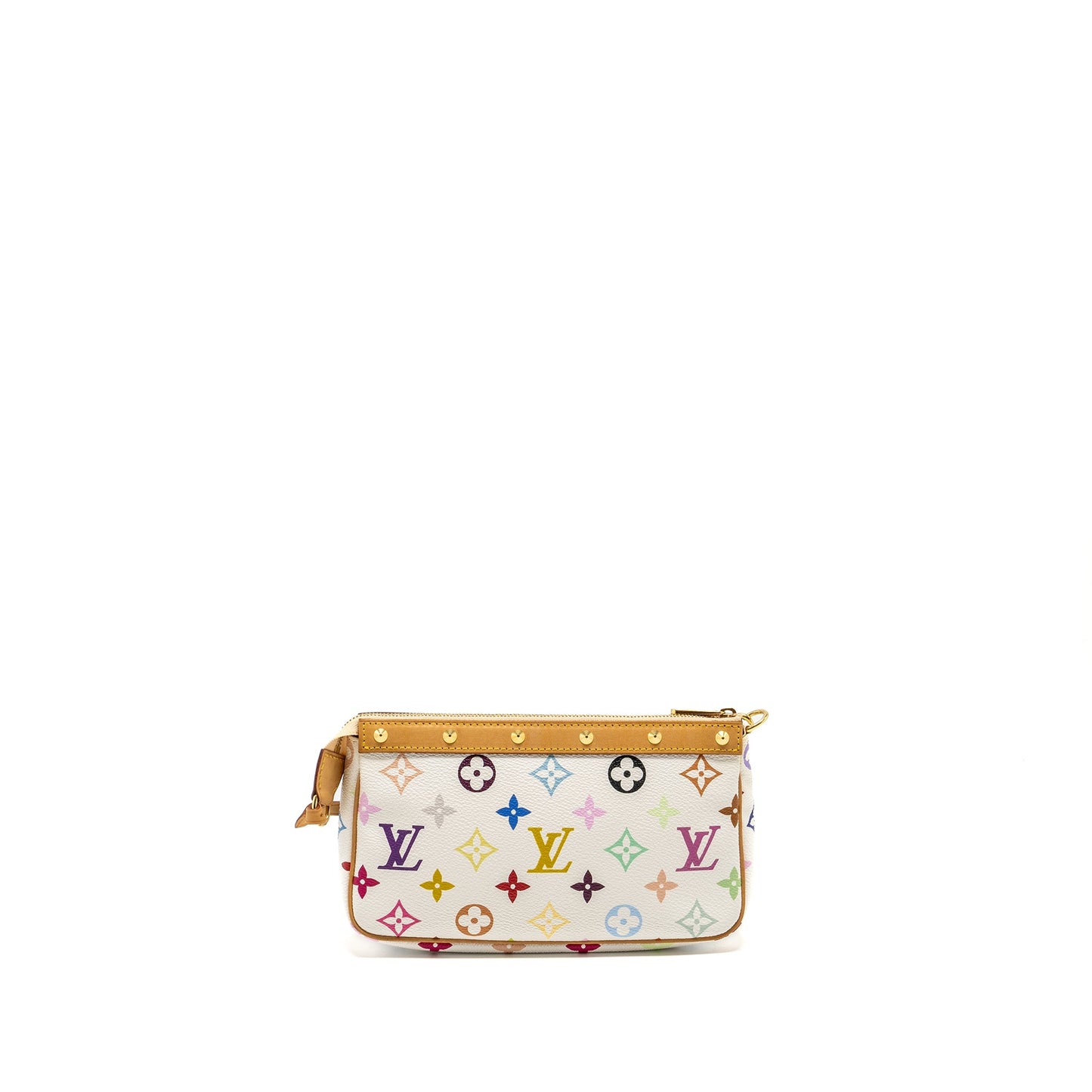 Louis Vuitton Pochette Accessories canvas white multicolour