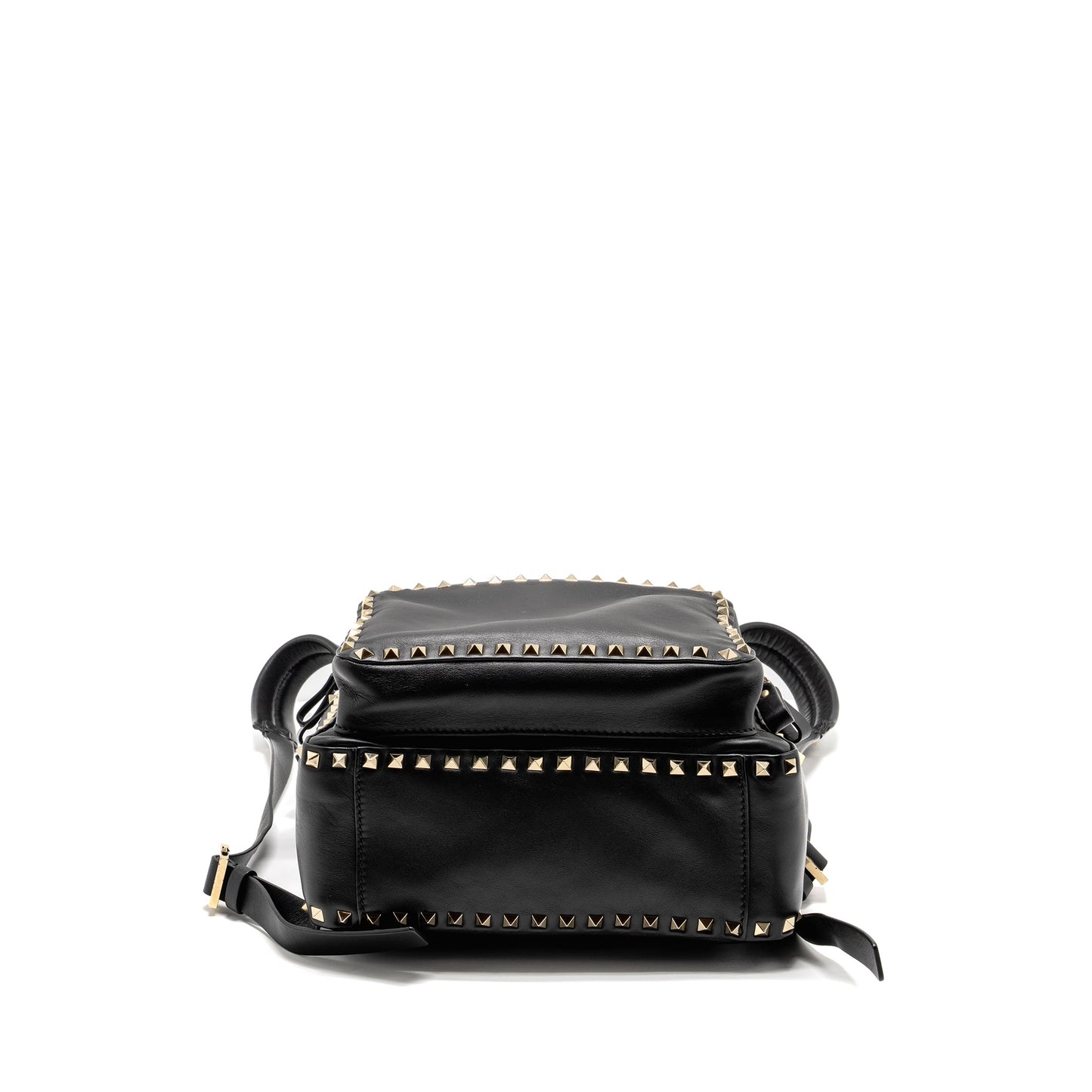 Valentino Rockstud Backpack Leather Black