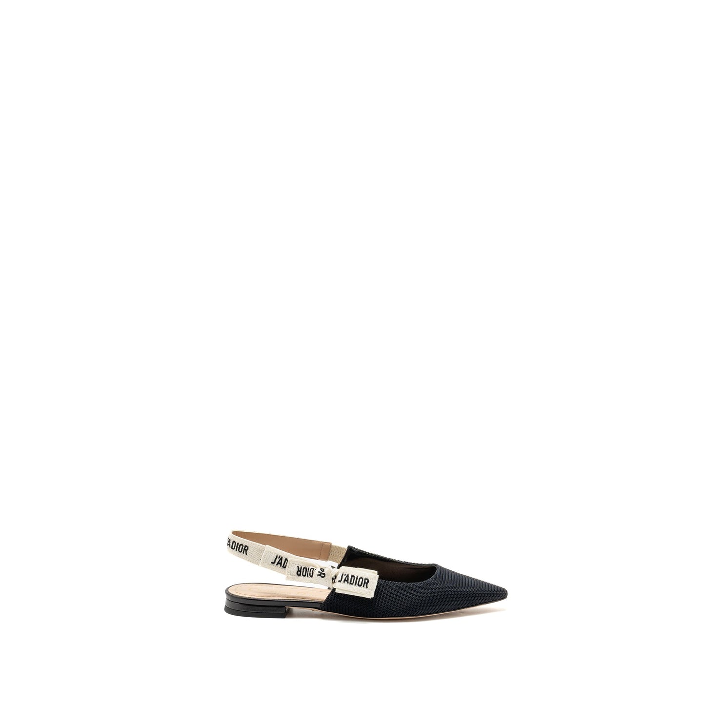 Dior size 35 Jâadior sling back fabric black