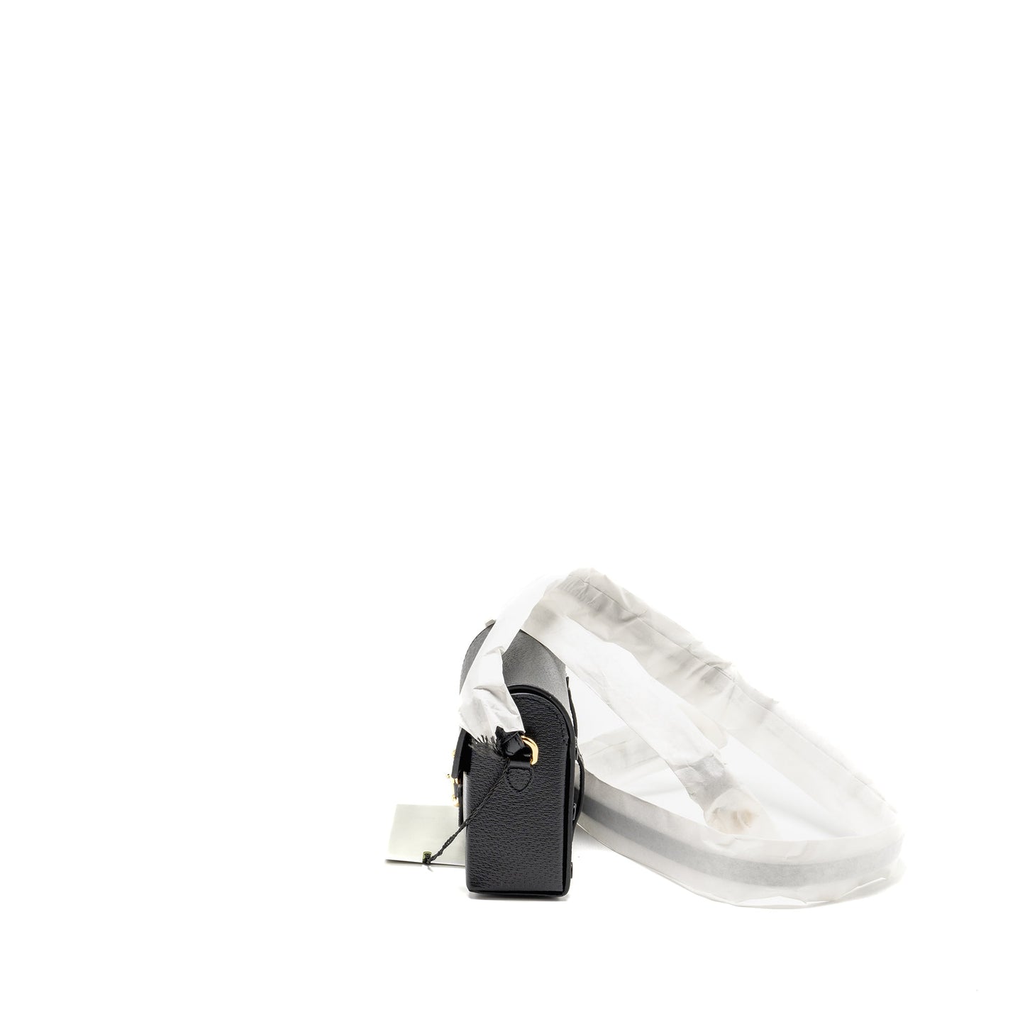 Gucci 1955 Horsebit Crossbody Purse Calfskin Black