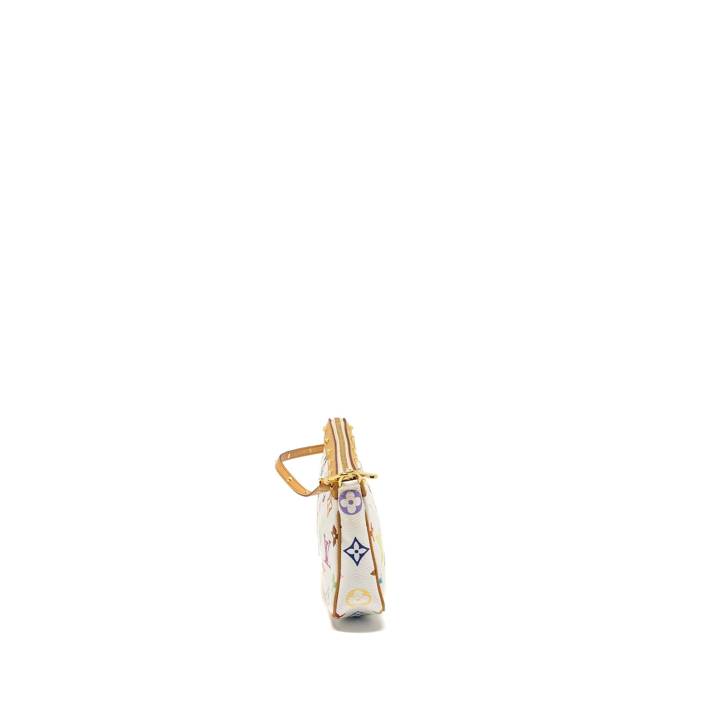 Louis Vuitton Pochette Accessories canvas white multicolour
