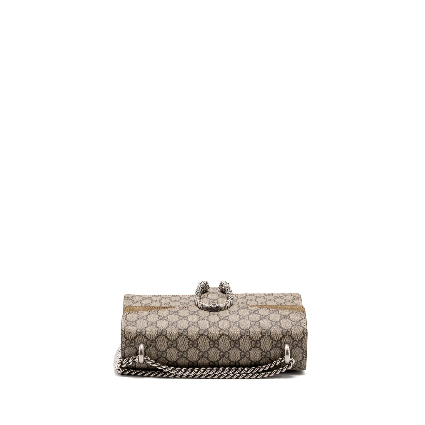 Gucci Dionysus Mini Purse Supreme Canvas/Suede Leather Beige