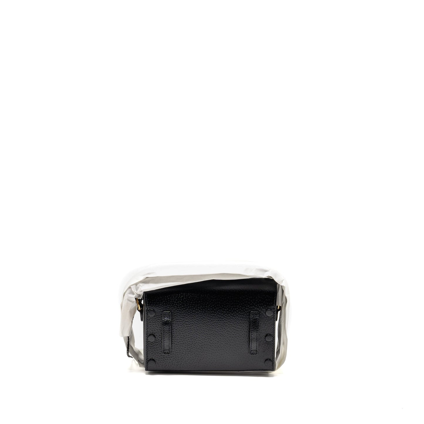 Gucci 1955 Horsebit Crossbody Purse Calfskin Black
