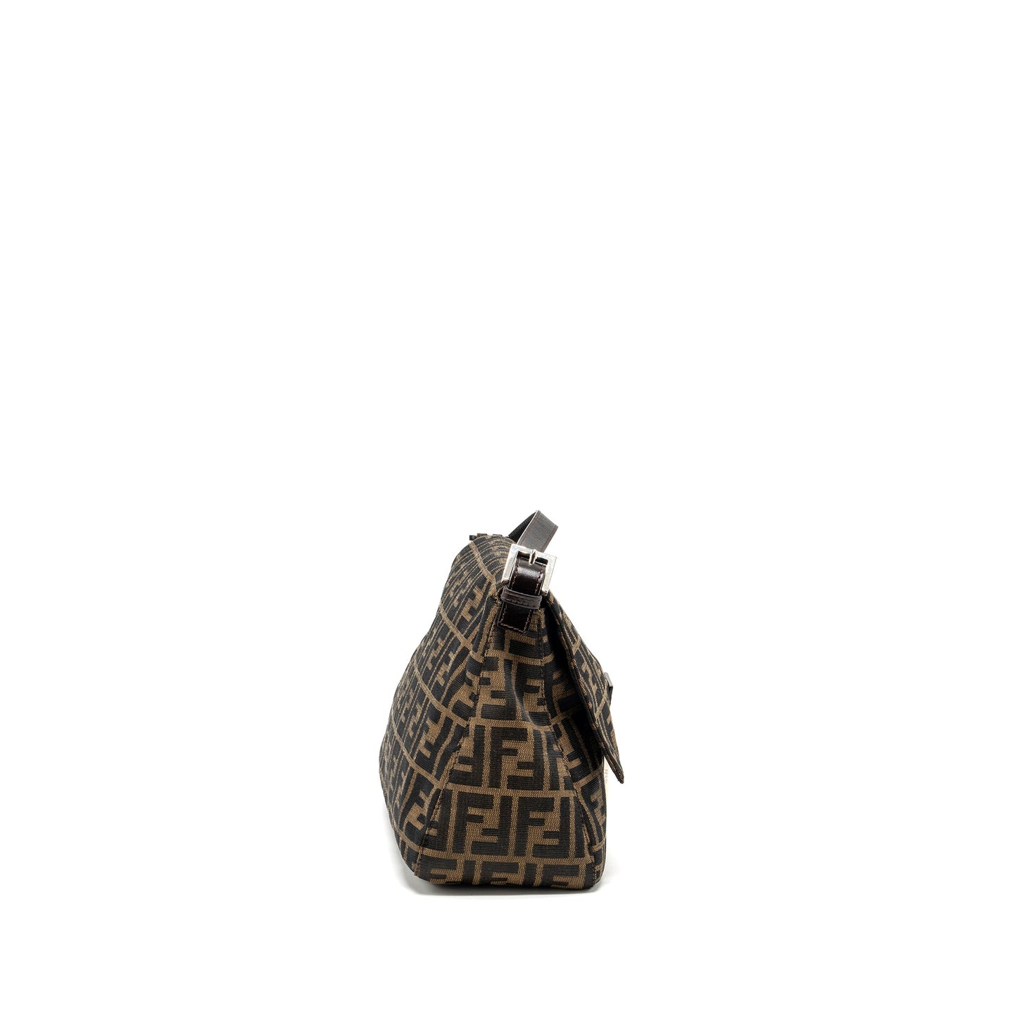 Fendi Vintage Zucca Mamma Baguette Purse canvas brown
