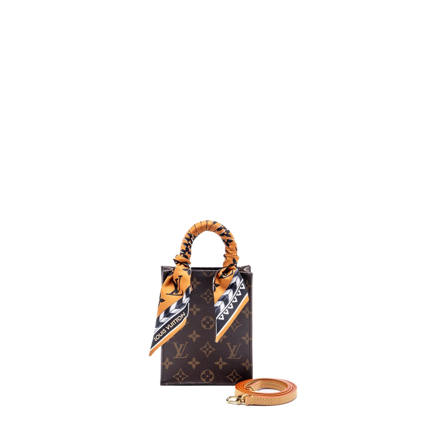 Louis Vuitton Petit Sac Plat Monogram CANVAS