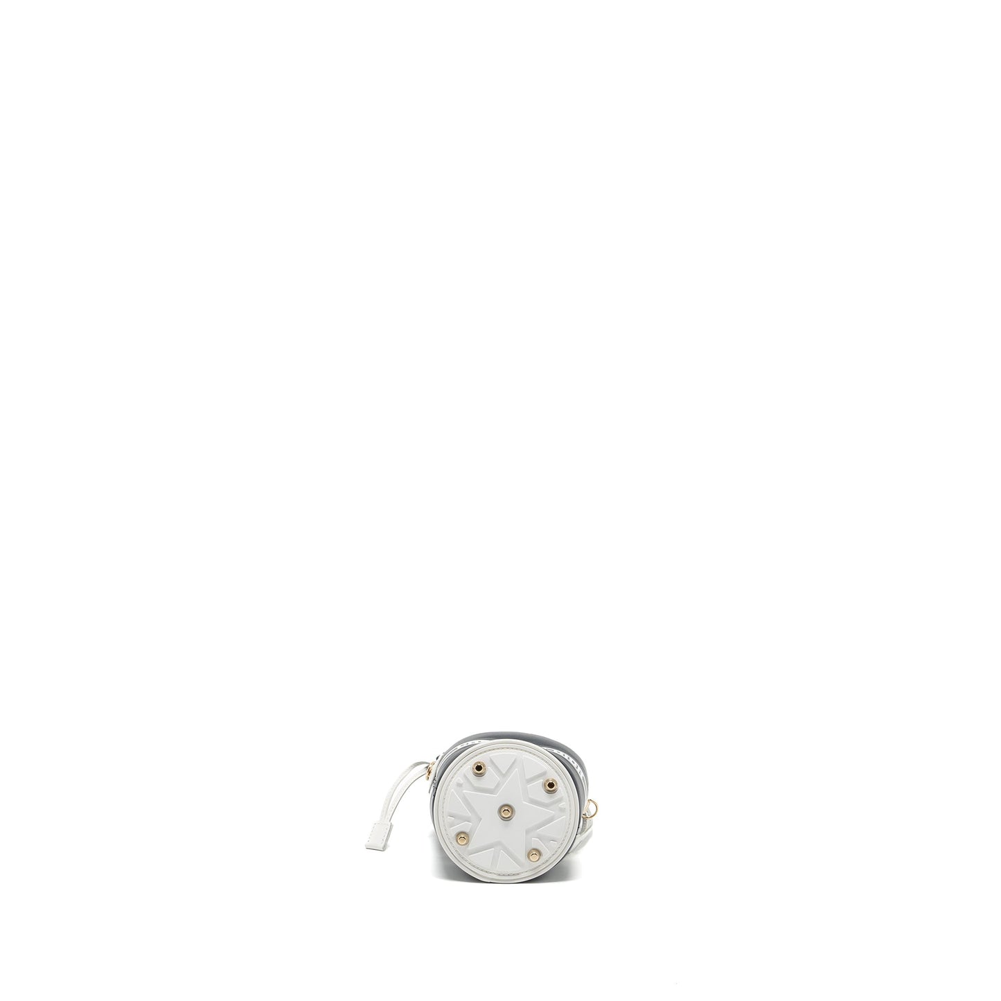 Dior Micro Dior Vibe Bucket Purse Calfskin Blue/White