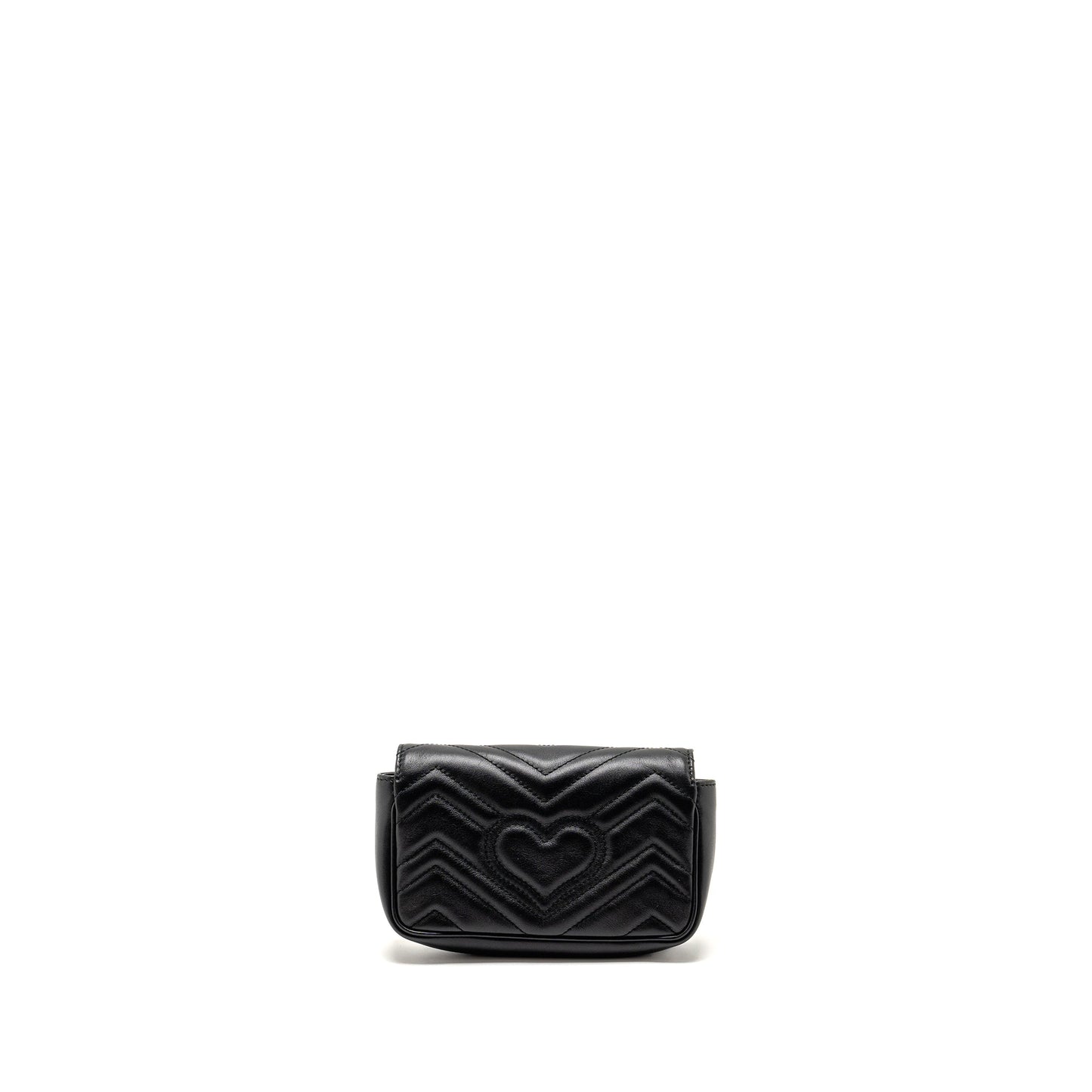 GUCCI Mini Marmont Calfskin Black