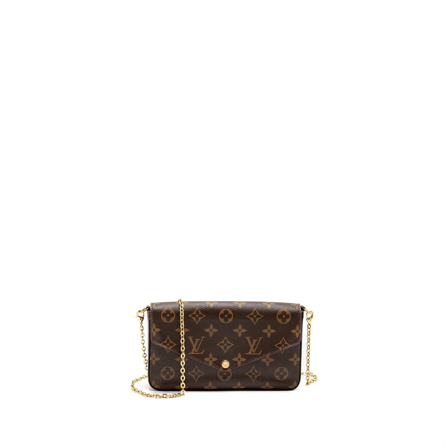 LOUIS VUITTON Felicie Pochette Monogram Canvas