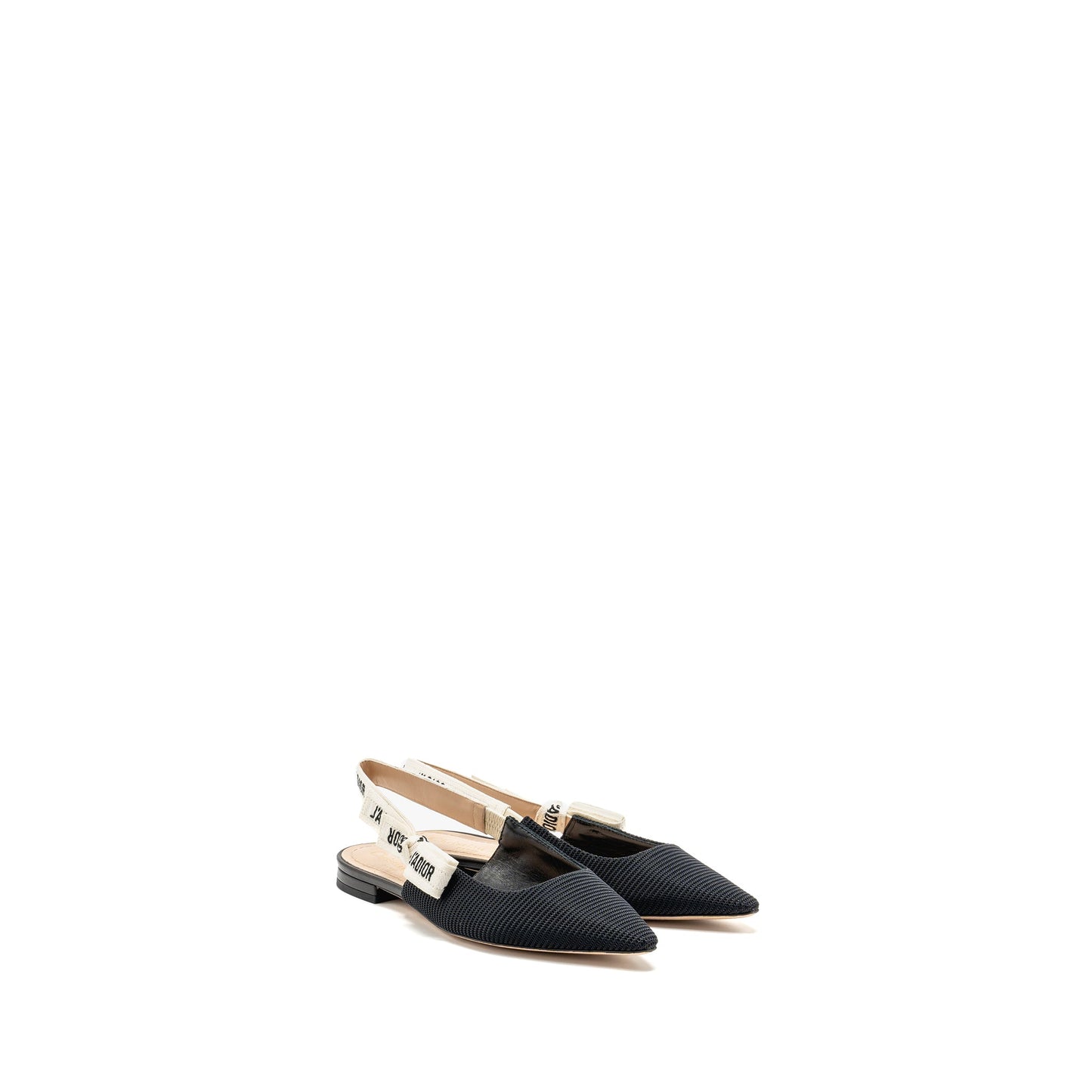 Dior size 35 Jâadior sling back fabric black