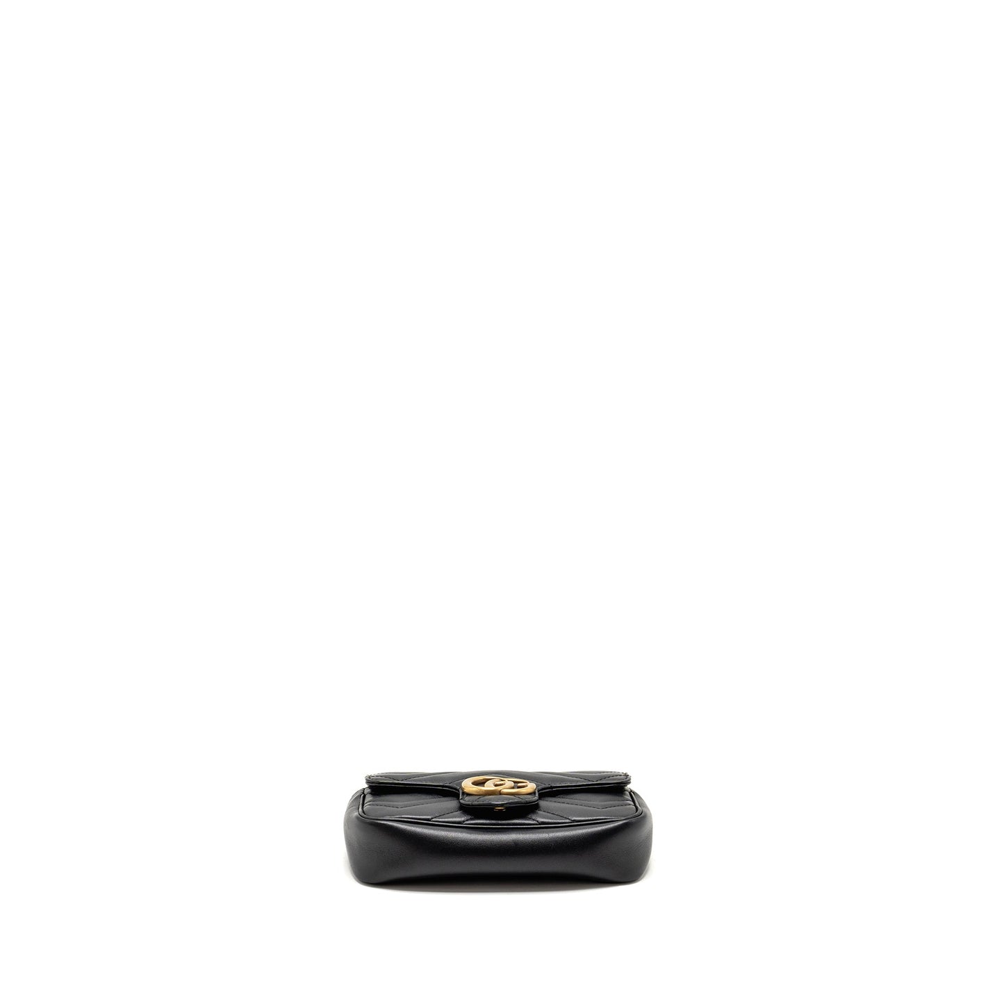 GUCCI Mini Marmont Calfskin Black