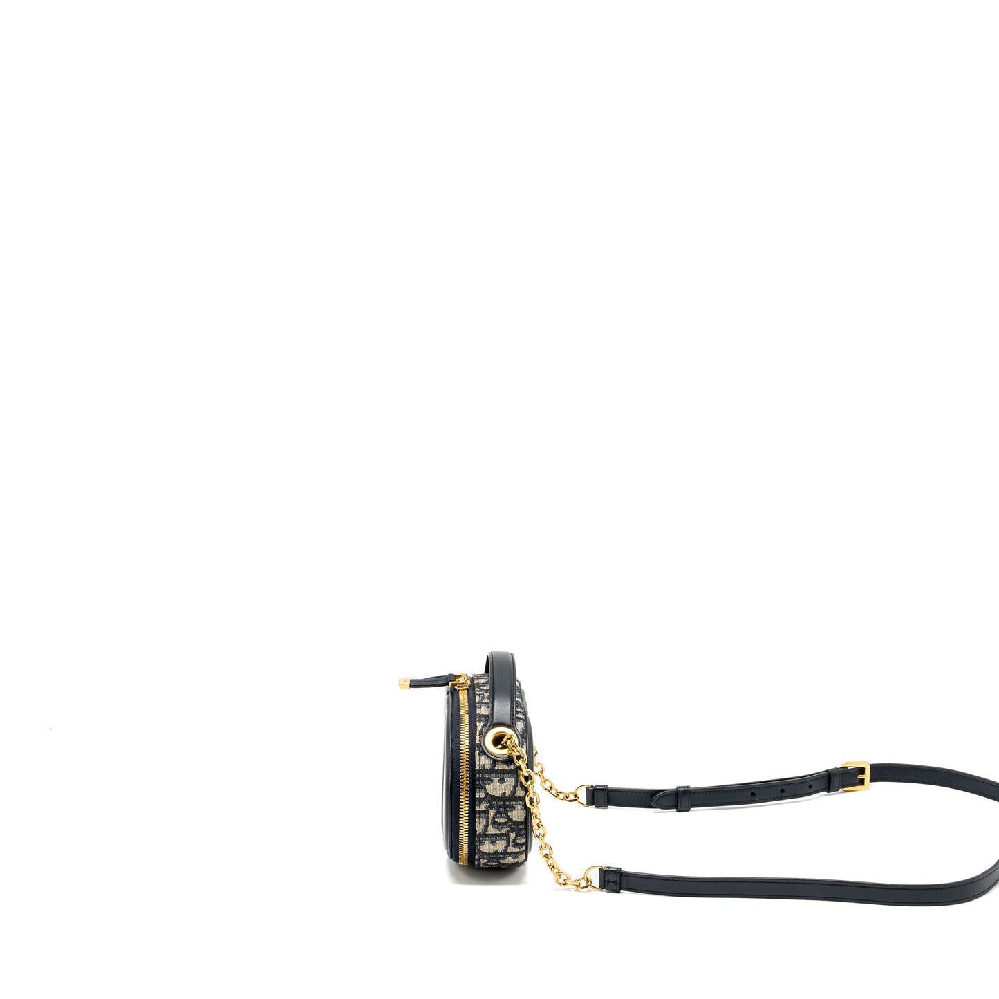 Dior Signature Oval Camera Vag dior oblique jacquard blue