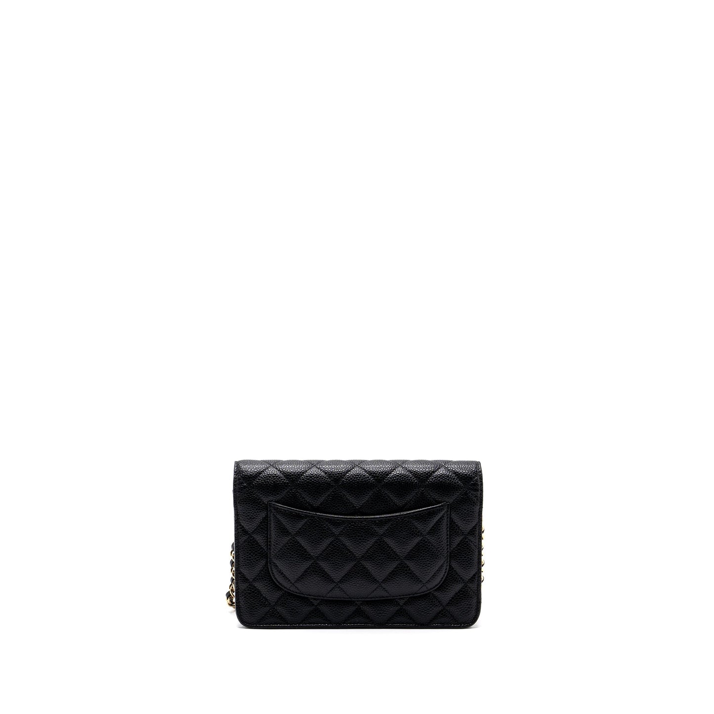 Chanel Classic Wallet On Chain Black Caviar Black GHW