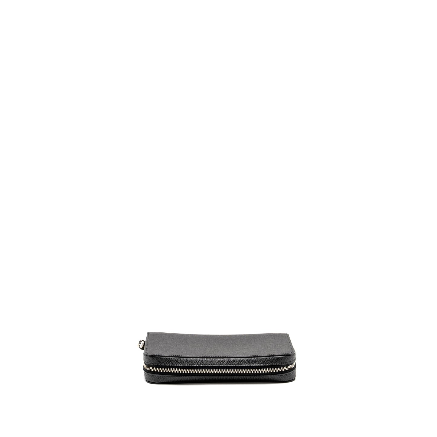 Louis Vuitton Zippy Taiga Ardoise Long Wallet Black