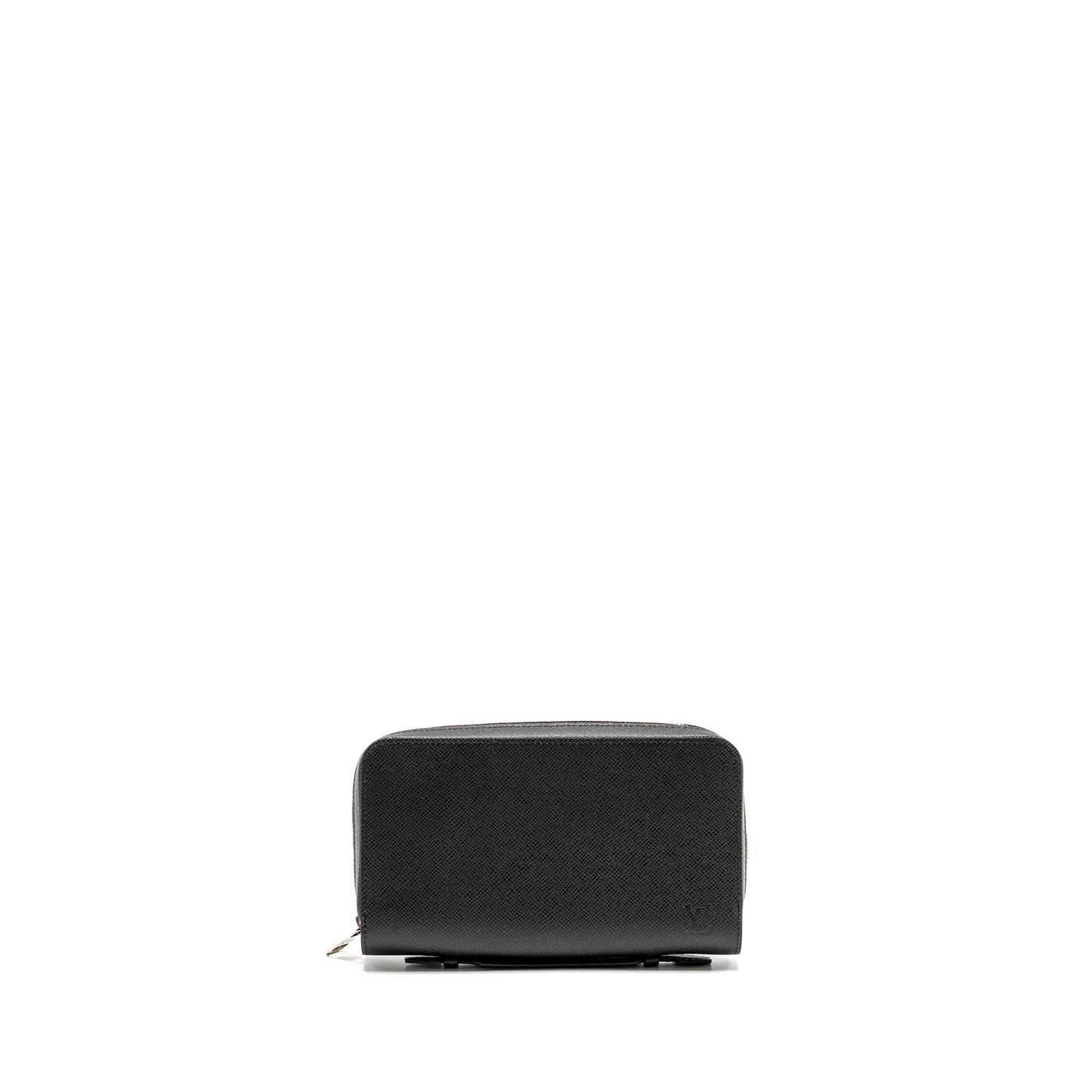 Louis Vuitton Zippy Taiga Ardoise Long Wallet Black