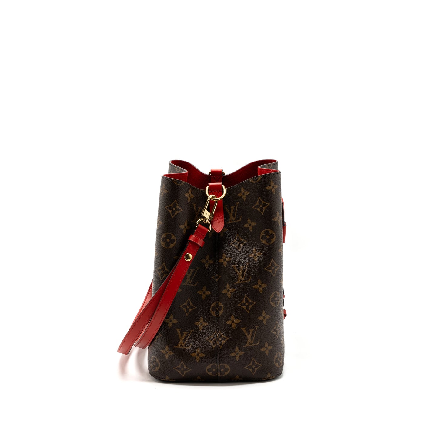 Louis Vuitton neonoe monogram canvas / red