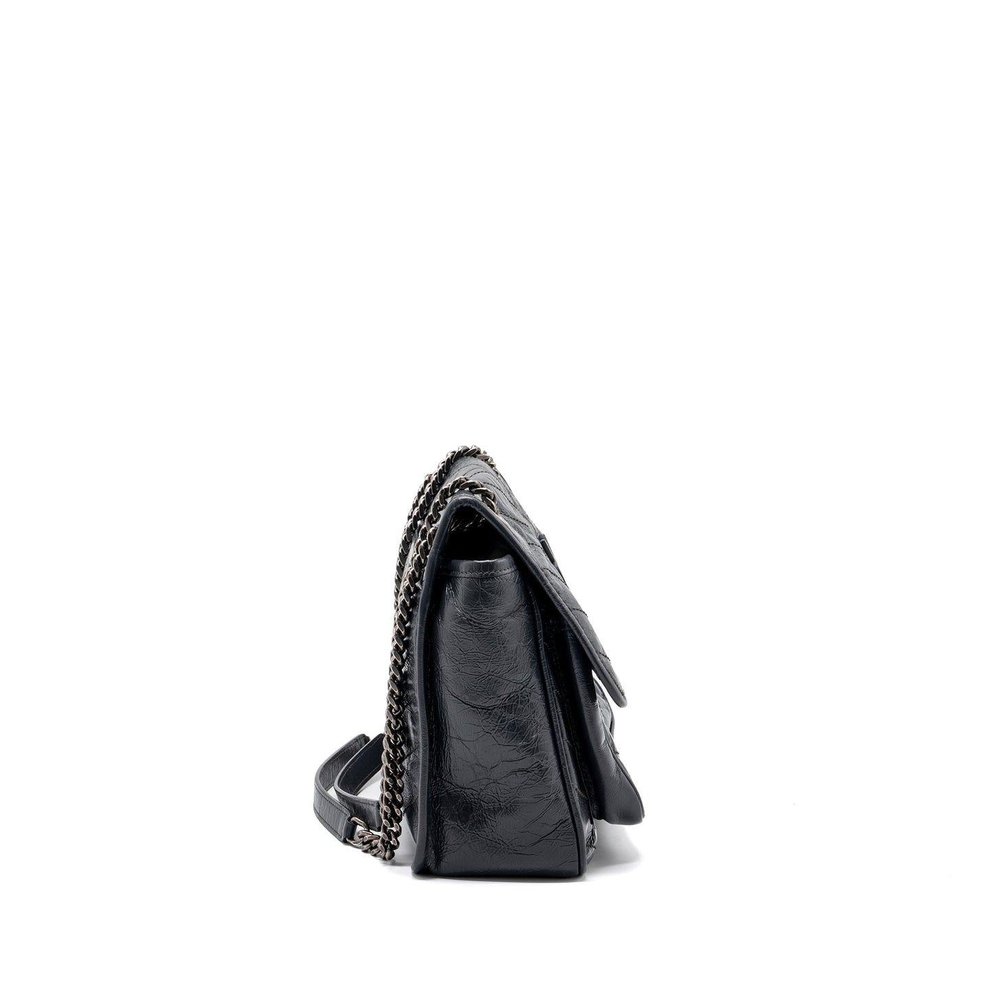 Saint laurent Medium Niki calfskin dark grey