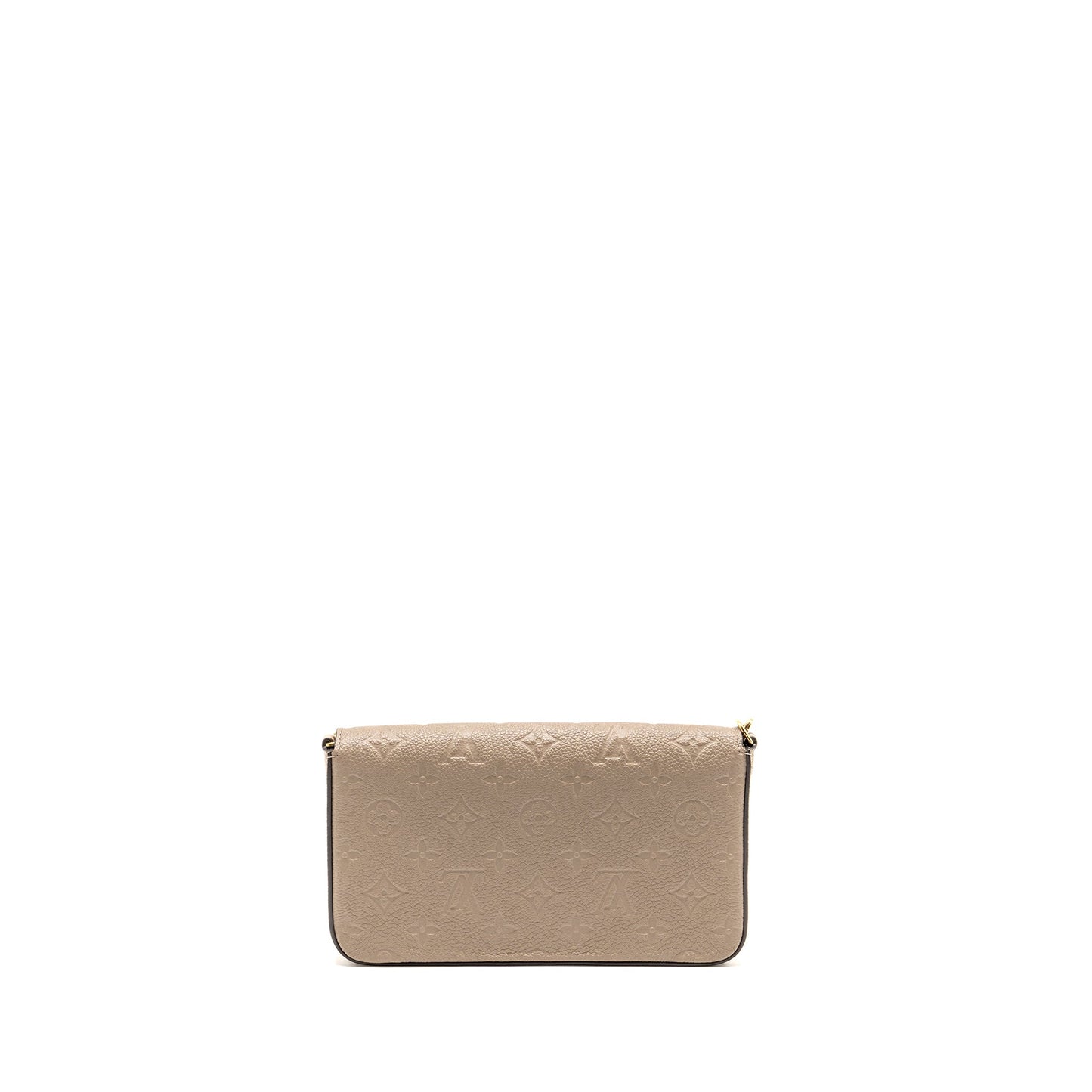 Louis Vuitton Felicie Pochette Monogram Empreinte Tourterelle