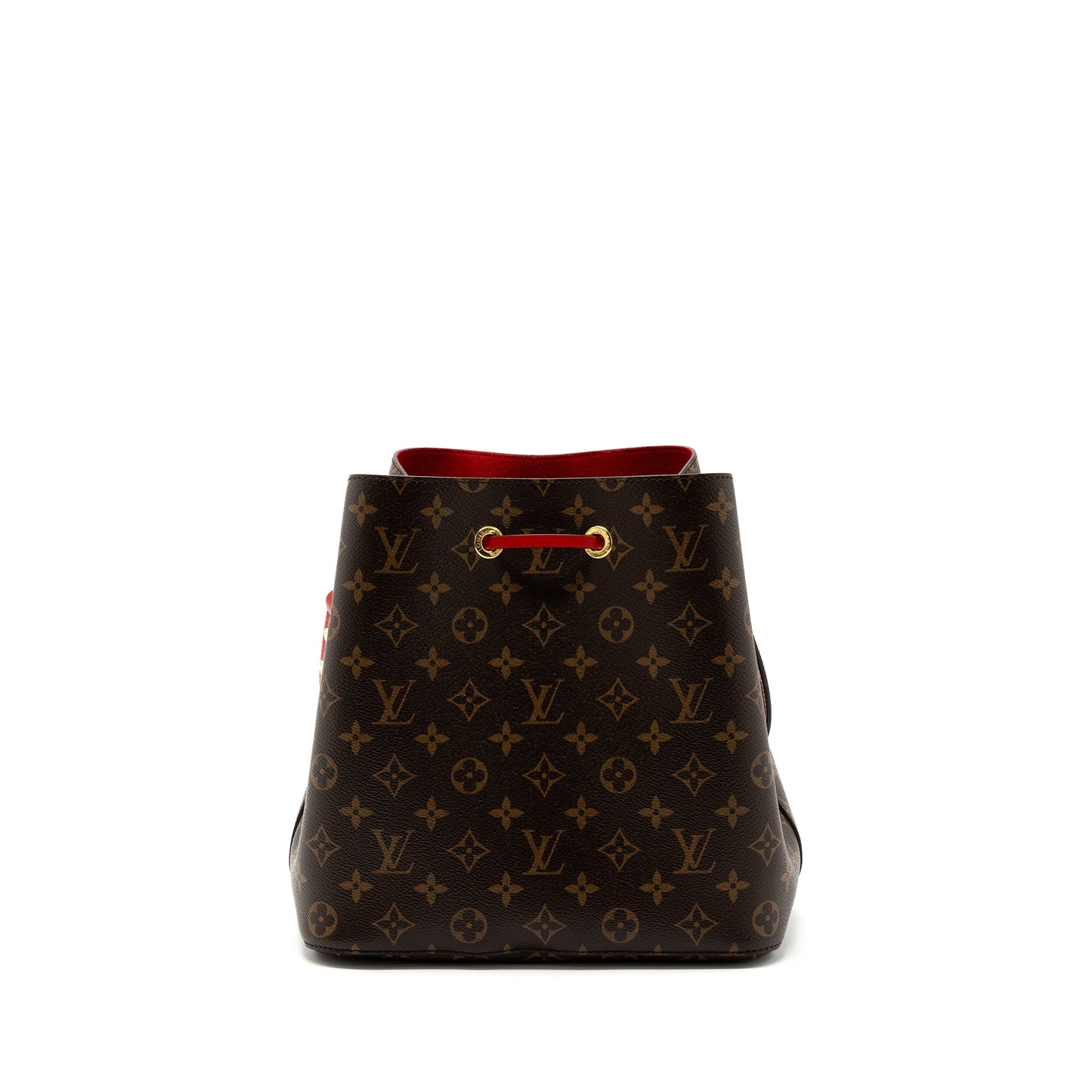 Louis Vuitton neonoe monogram canvas / red