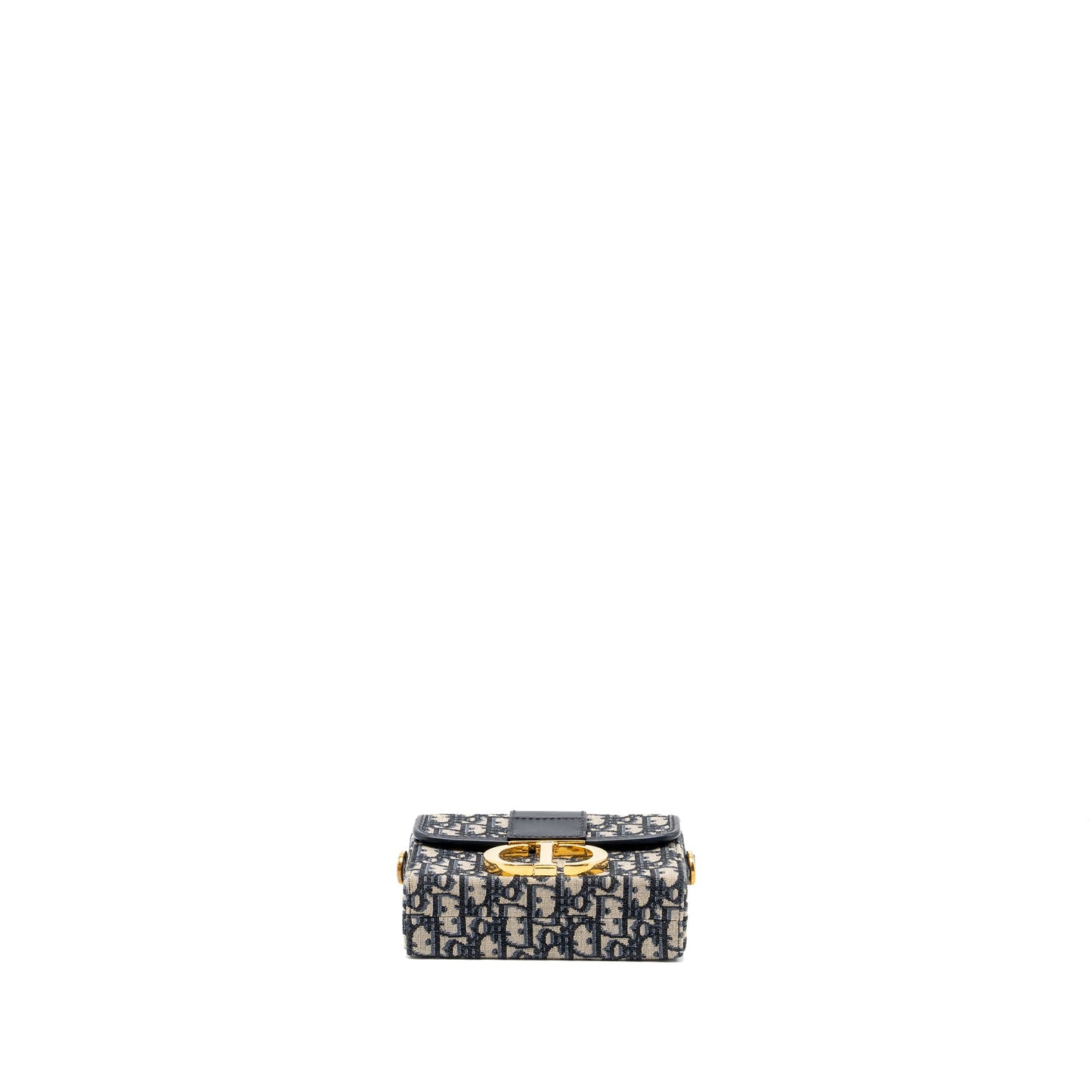 Dior 30 Montaigne Box Blue Oblique Jacquard
