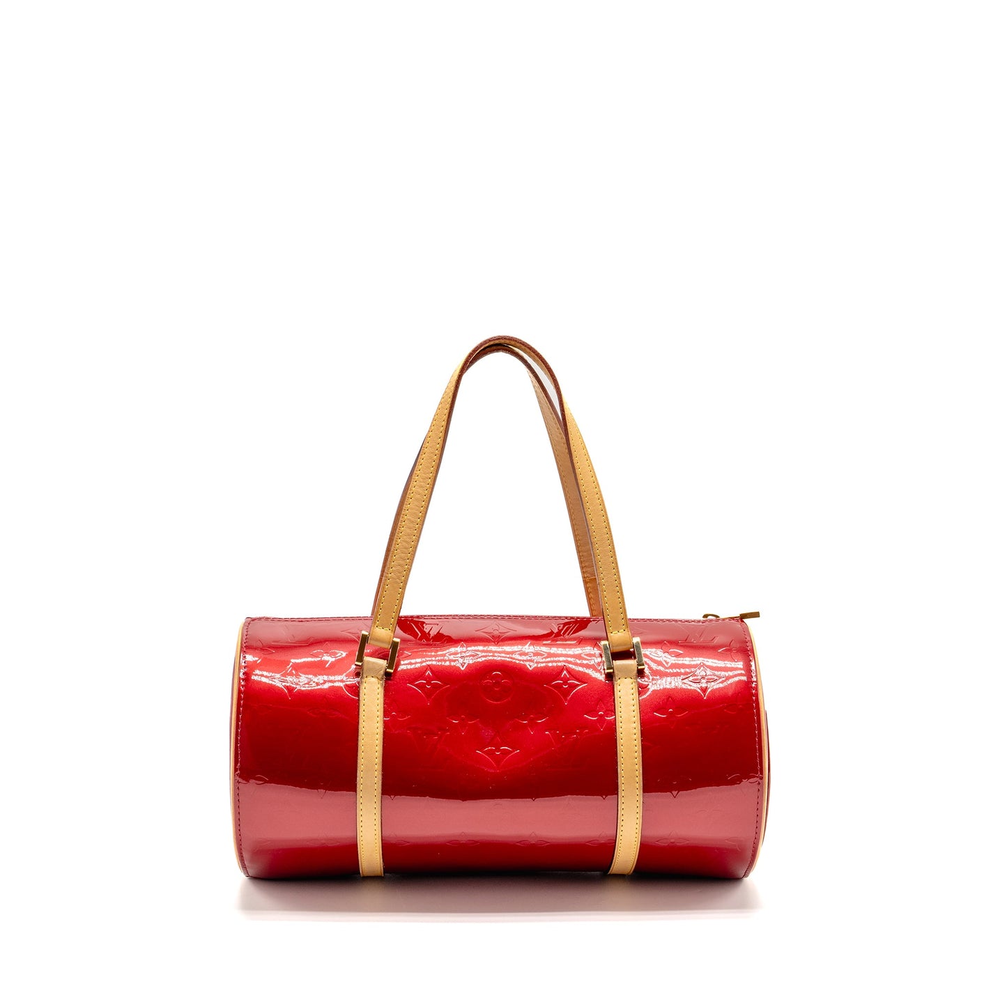 Louis Vuitton Vintage Vernis Papillon Purse Patent Leather Red