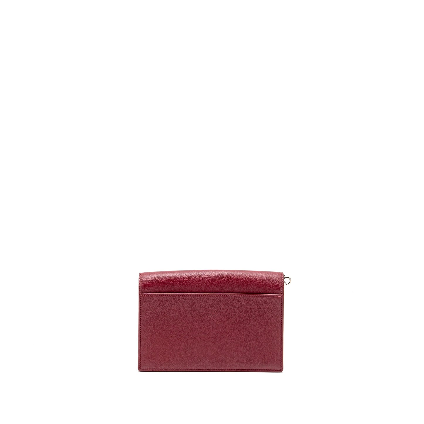 Louis Vuitton Mylockme chain pochette calfskin multicolor dark red/ beige/ grey