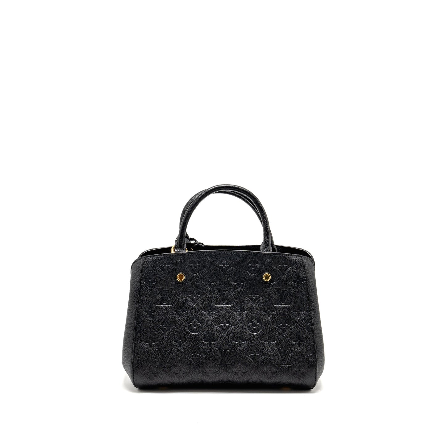Louis Vuitton Montaigne Monogram Empreinte Black
