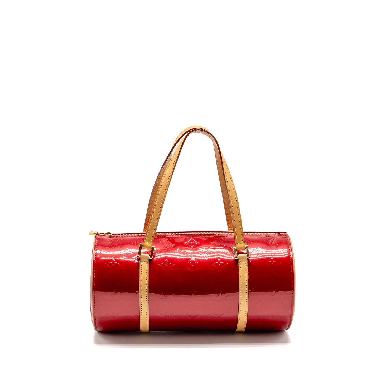 Louis Vuitton Vintage Vernis Papillon Purse Patent Leather Red