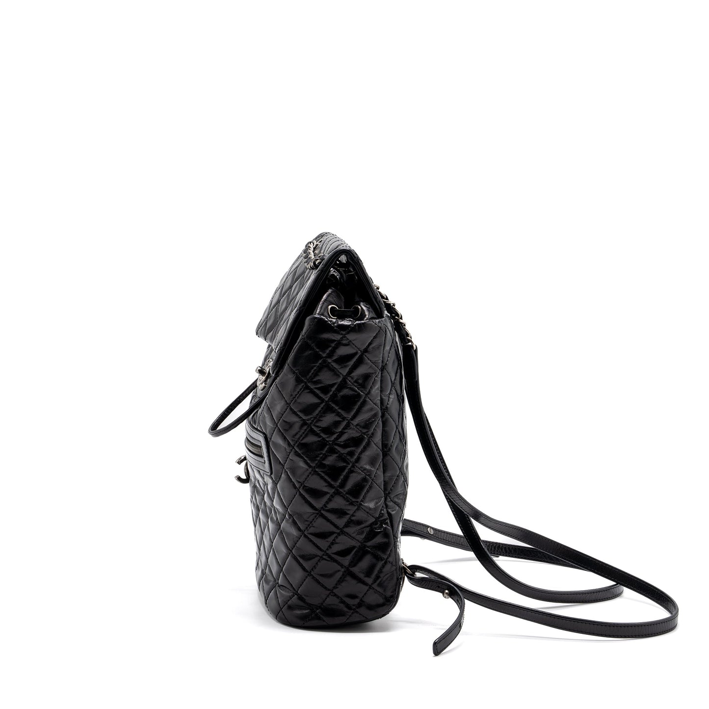 CHANEL Large QUILTED Mountain  BACKPACK CALFSKIN BLACK SHW