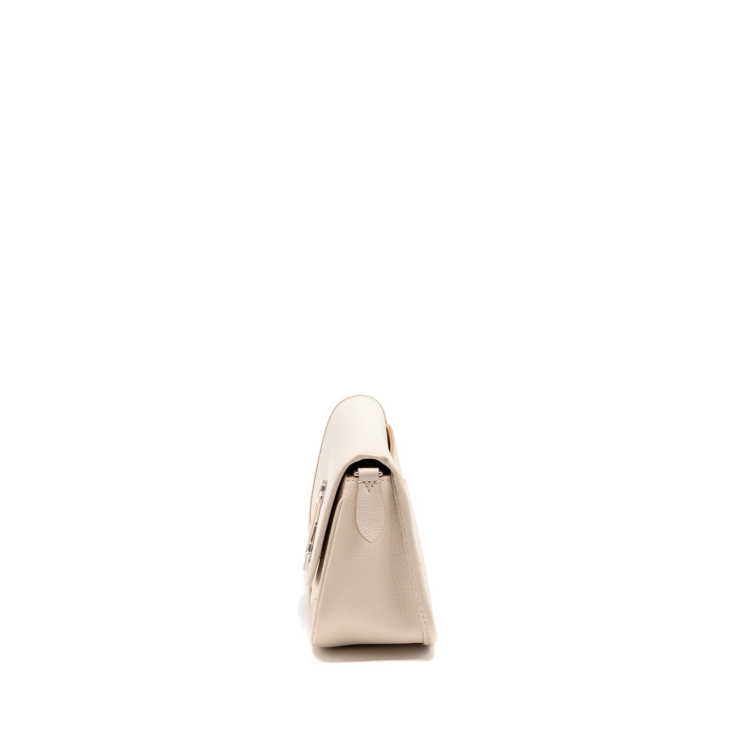 Louis Vuitton Buci Purse Epi Leather Quartz White