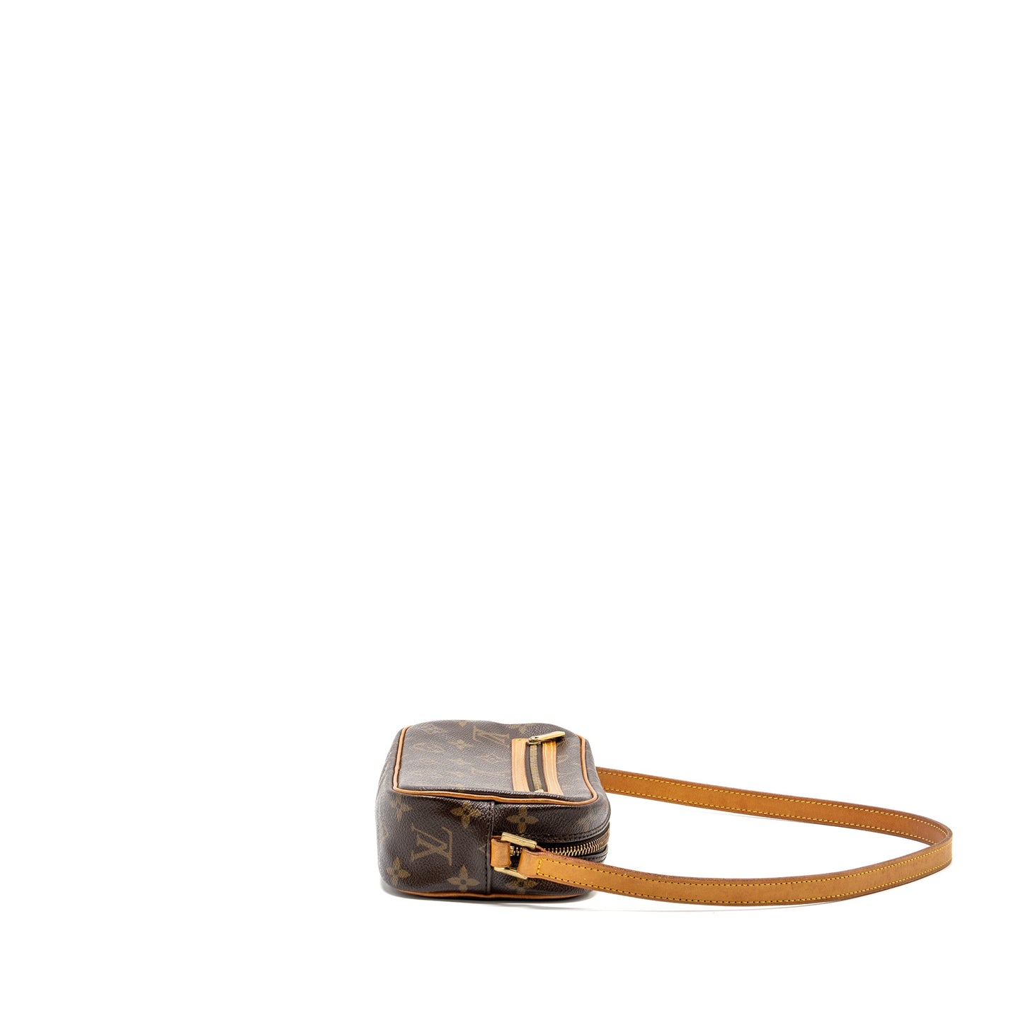 Louis Vuitton vintage cite clutch pochette monogram canvas