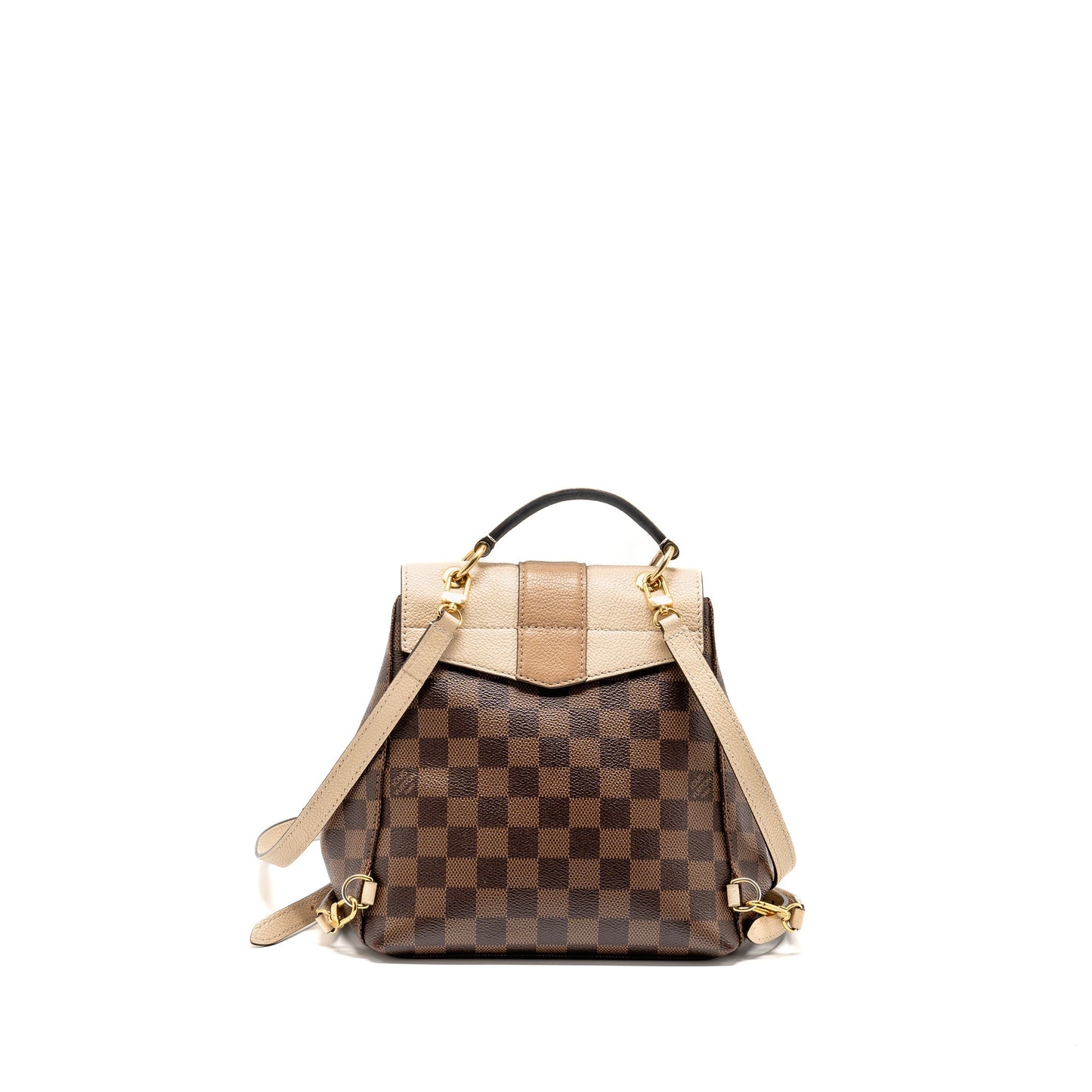 Louis Vuitton Clapton Backpack Damier Ebene/Light Pink