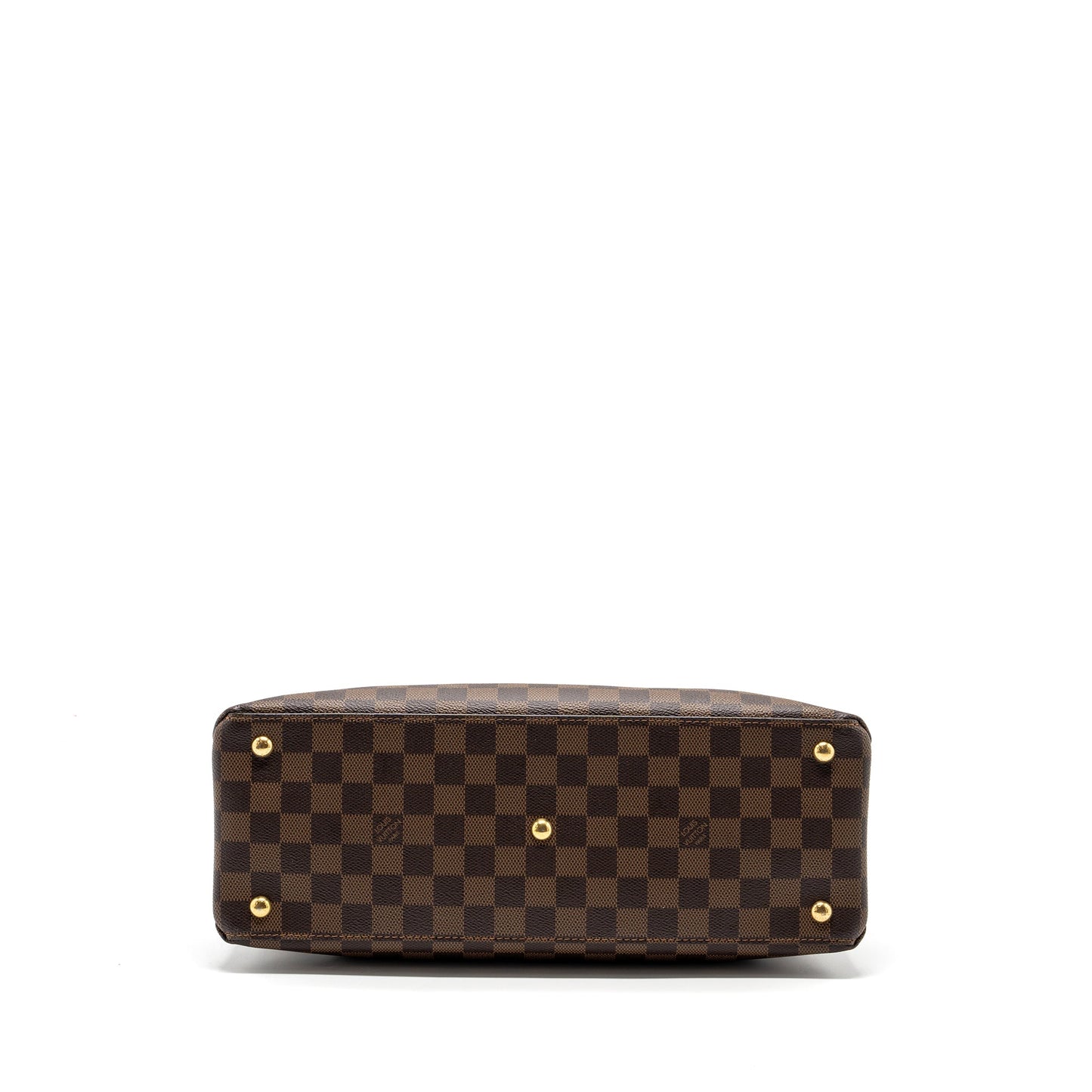 Louis Vuitton Top Handle Crossbody Purse Damier Ebene
