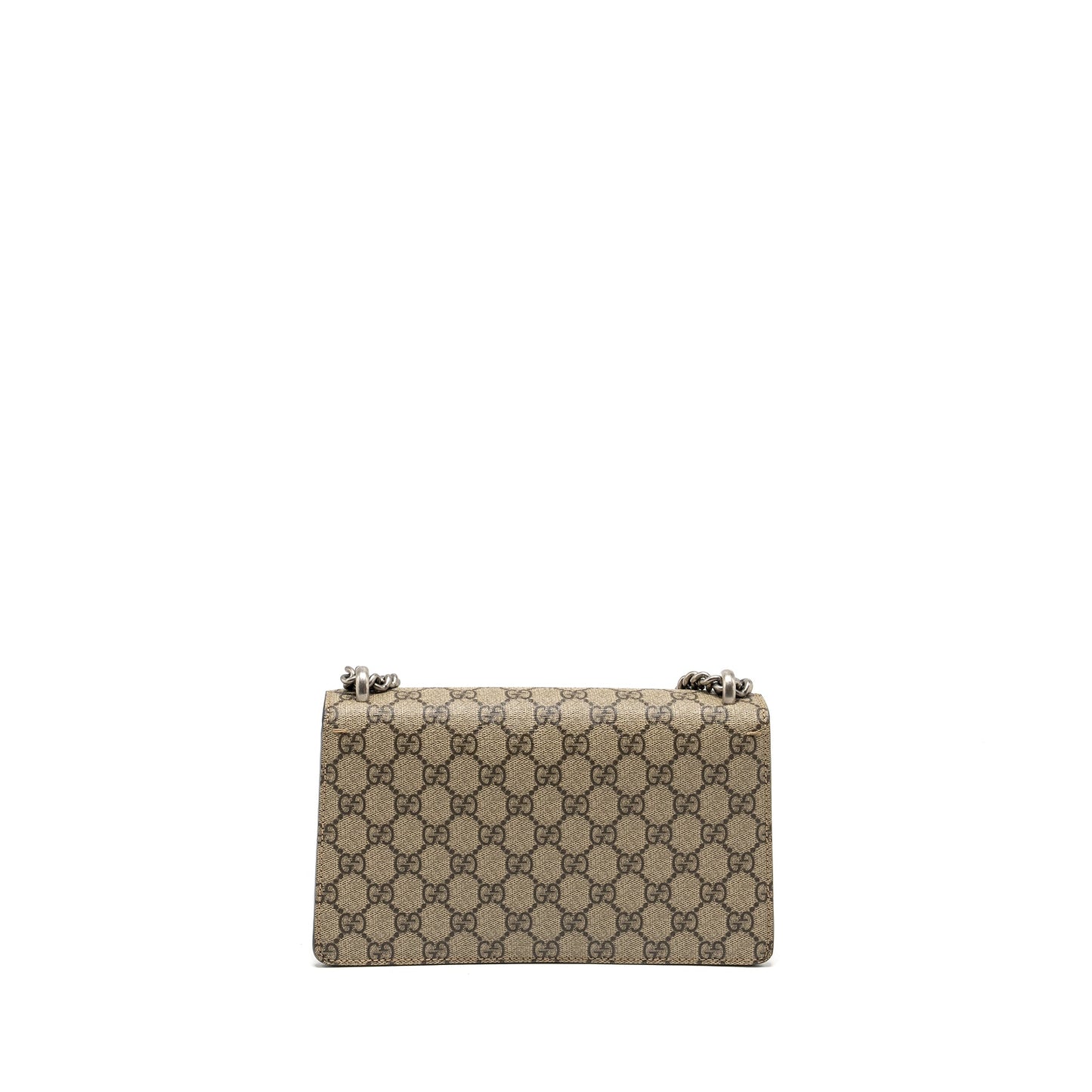 Gucci Dionysus Mini Purse Supreme Canvas/Suede Beige
