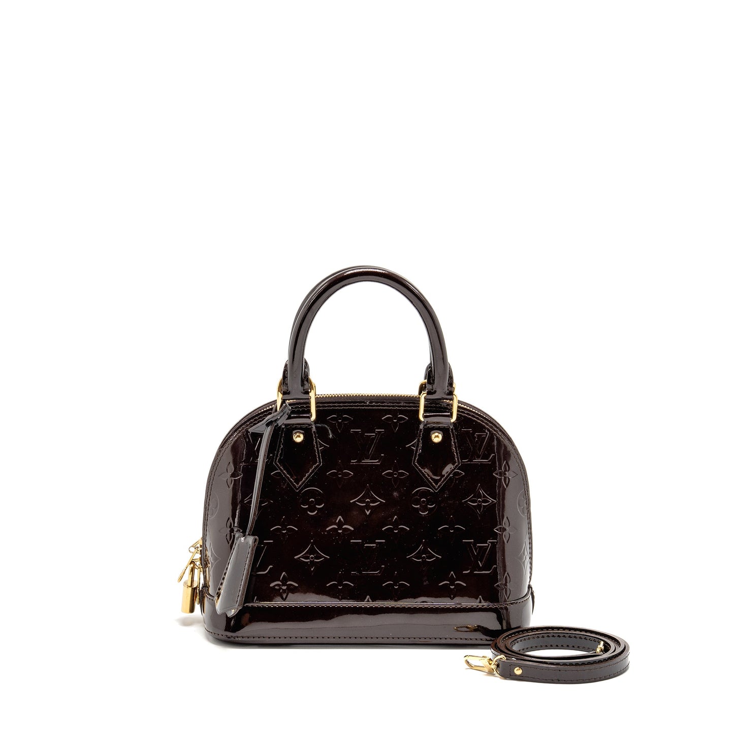Louis Vuitton Alma Patent Amatante